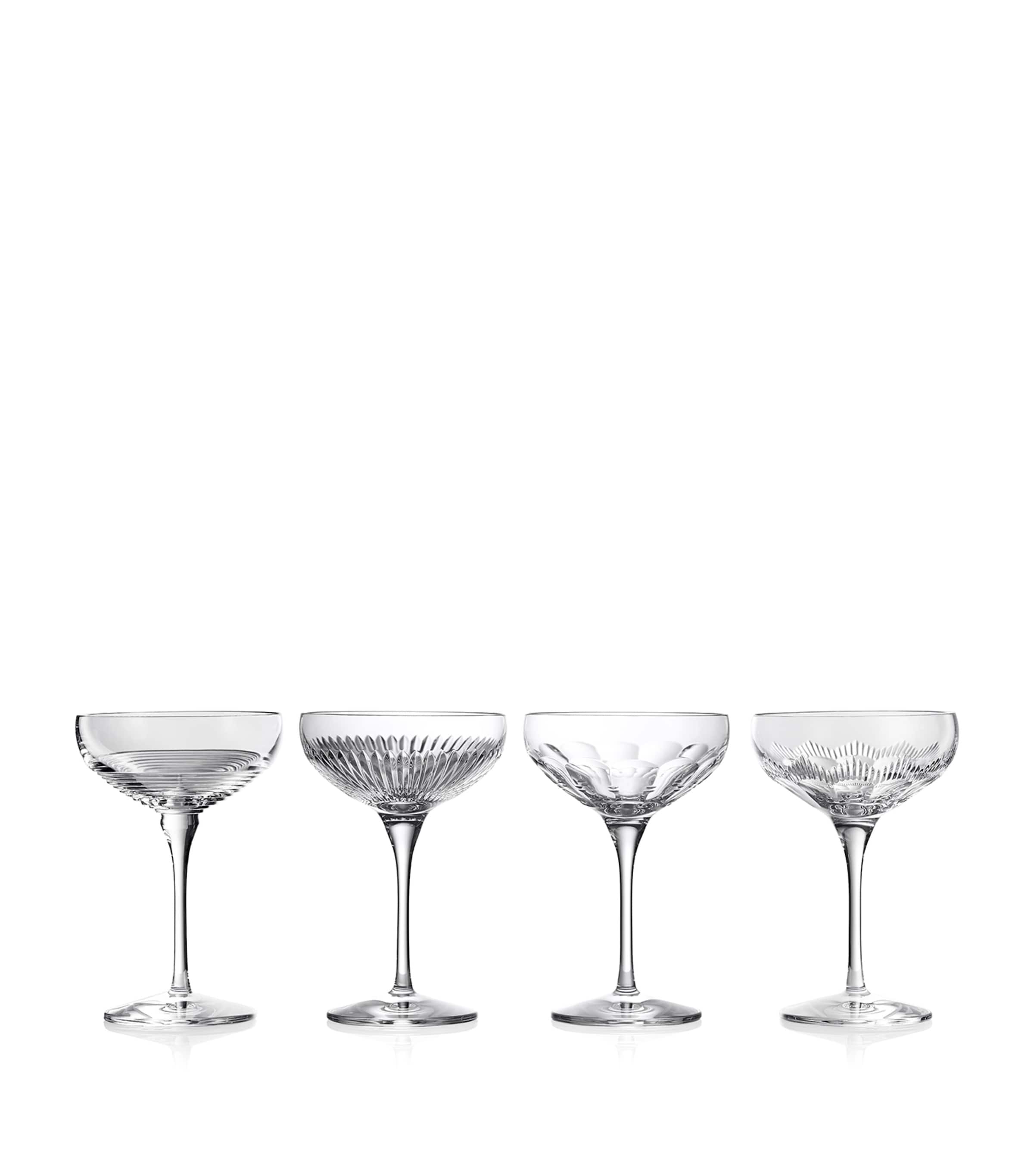 Waterford Set of 4 Large Mixology Circon Coupe Glasses (280ml) Clear