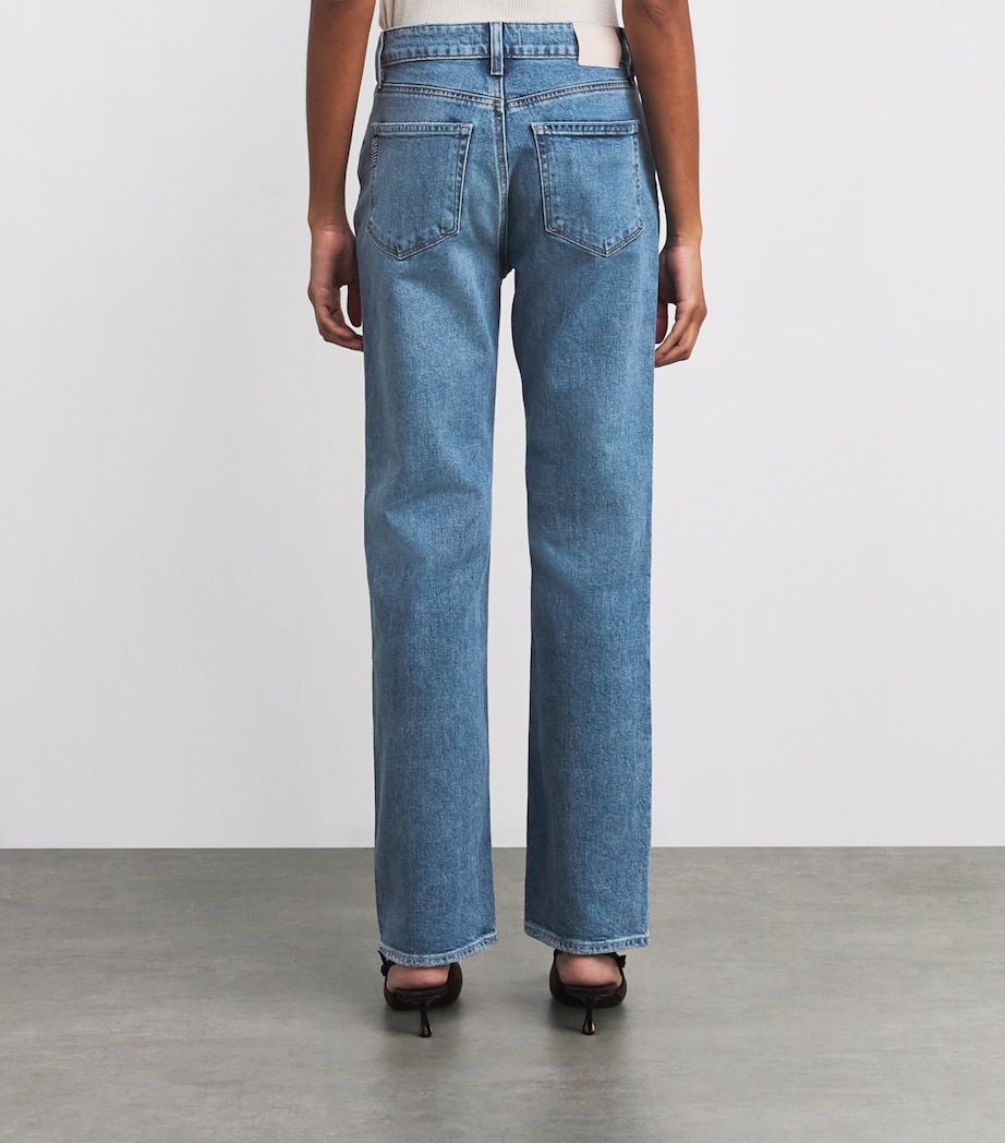 Stevie High-Rise Straight Jeans HEROES Image 4