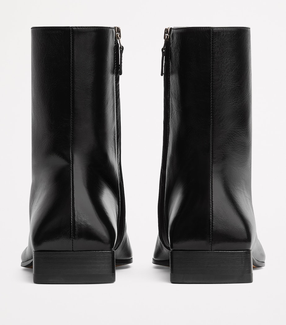 Bottega Veneta Leather Jim Ankle Boots Image 2