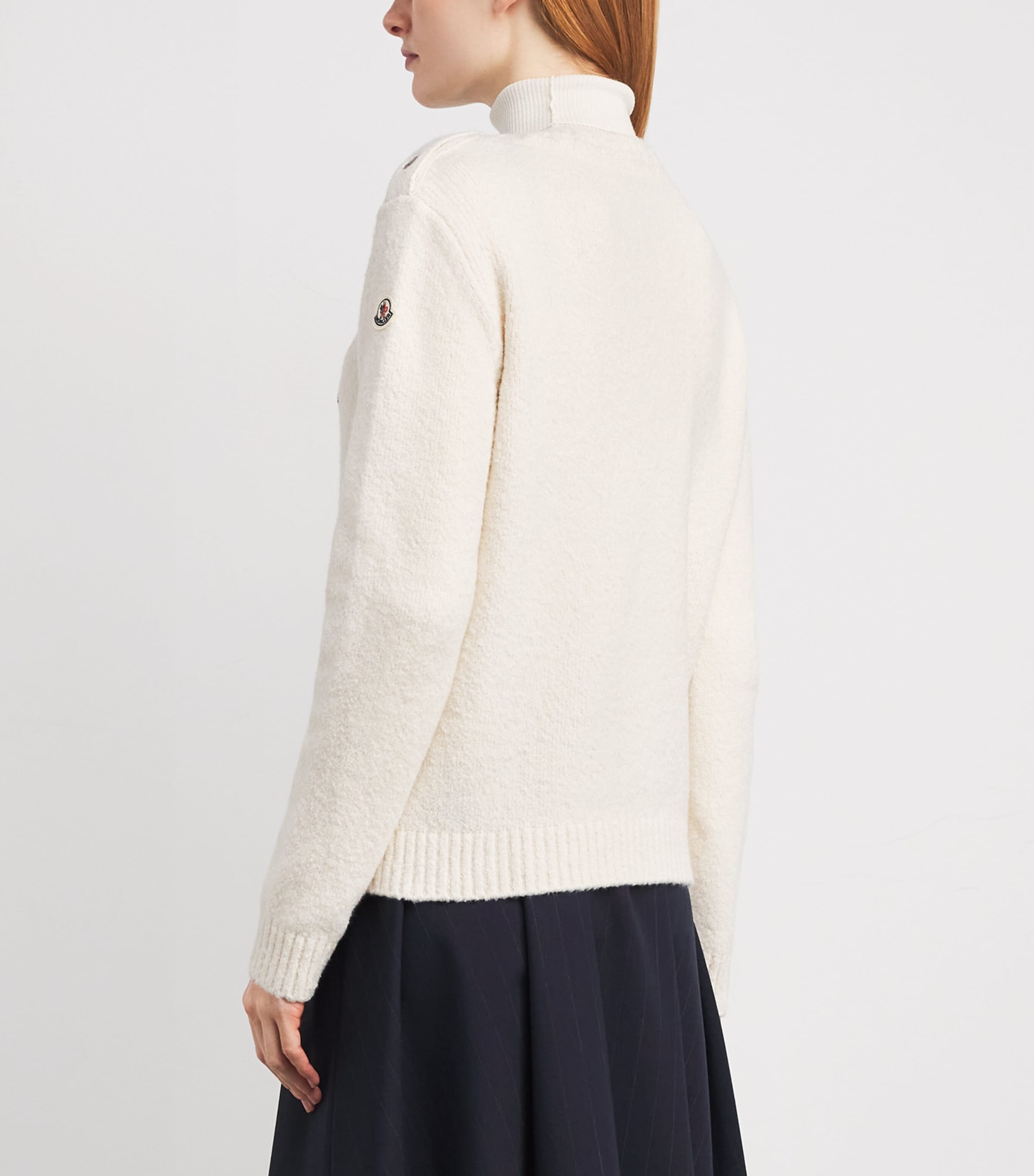 Cotton-Blend Embroidered Sweater 34 Image 4