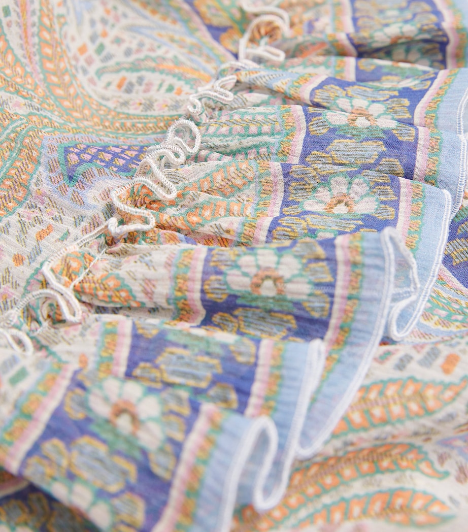 Silk Ruffle Blouse X0830 Image 5