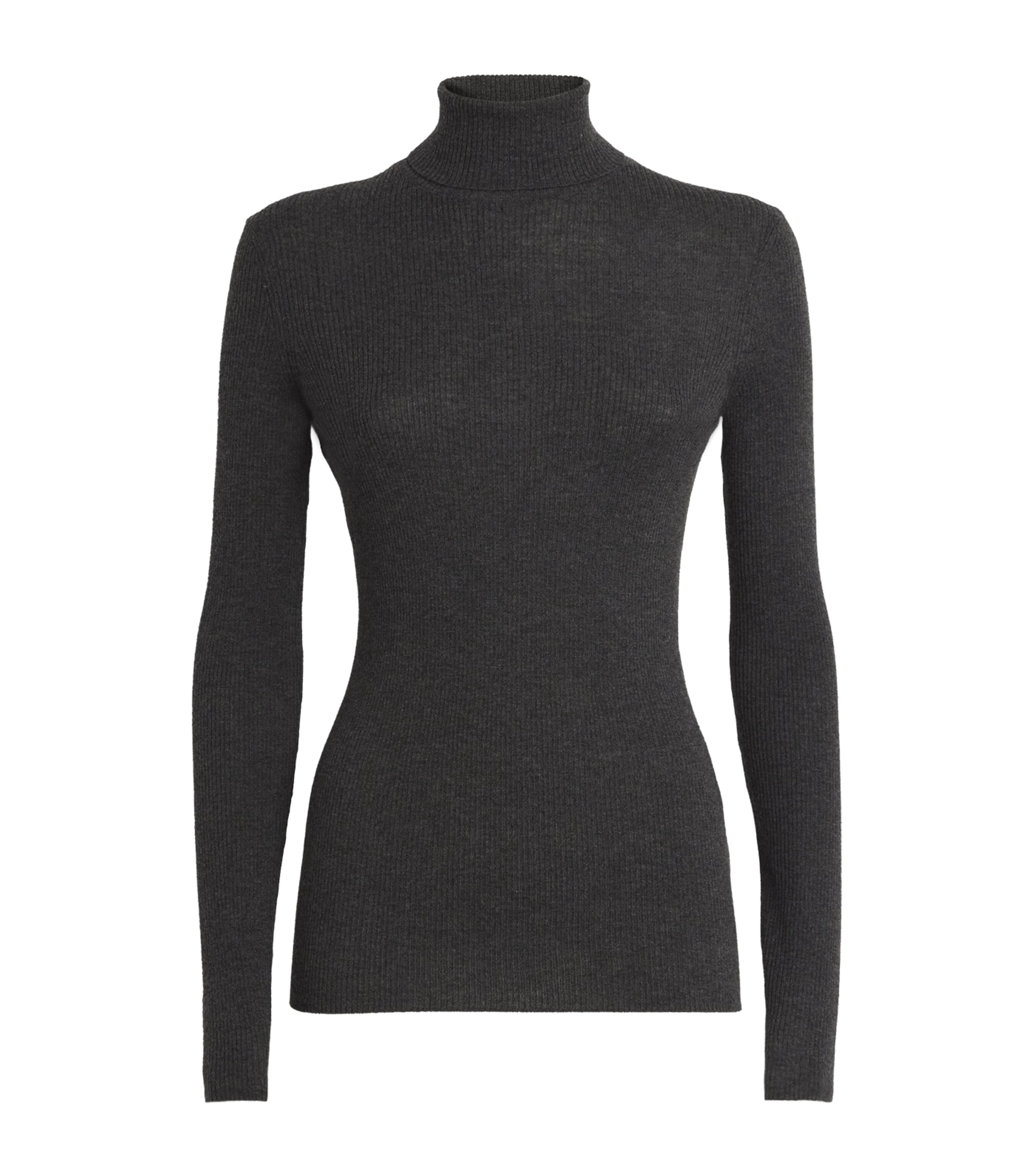 Shop Maje Milko Rollneck Sweater In Black