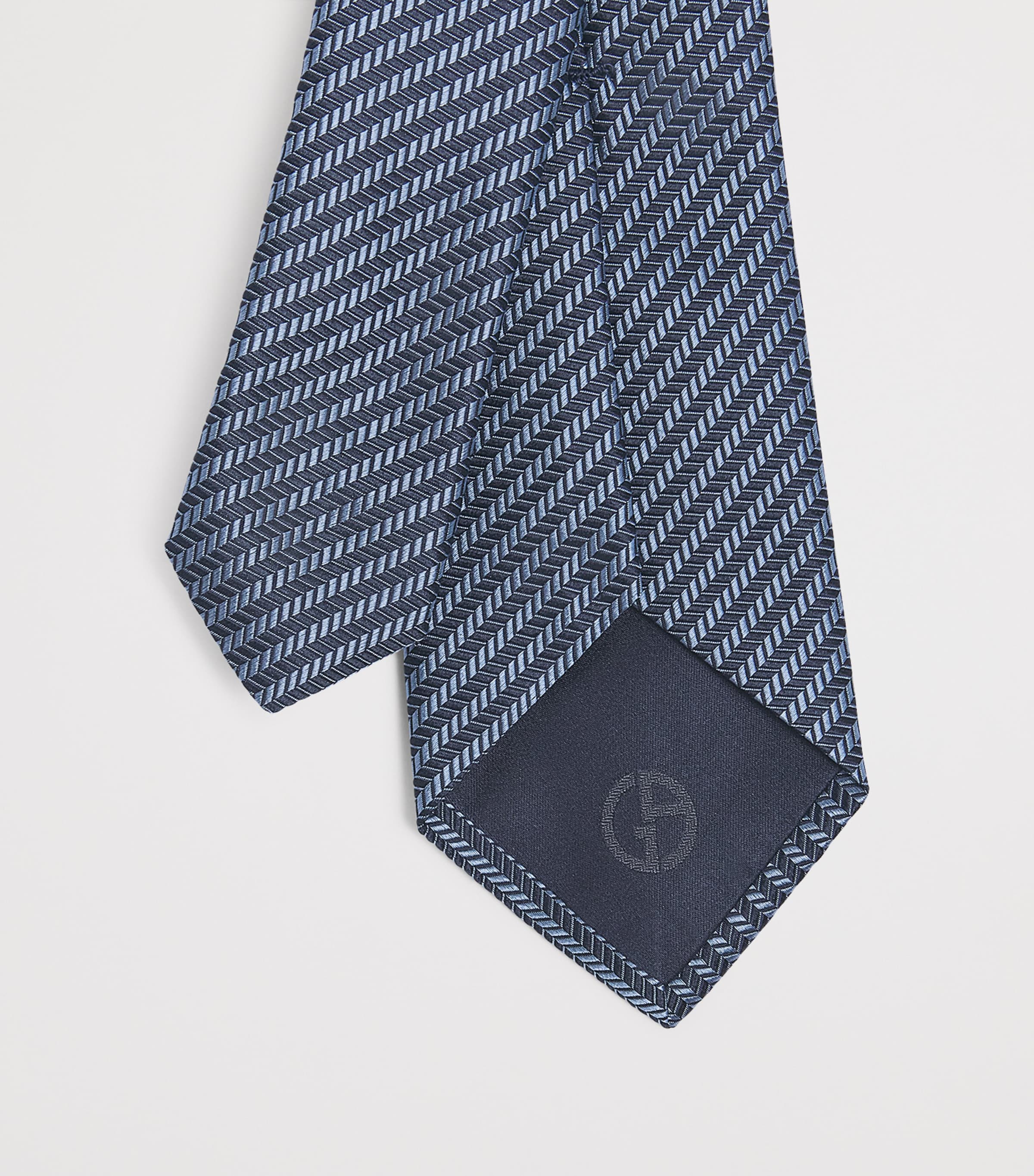 Silk Geometric Jacquard Tie FB057 Image 4