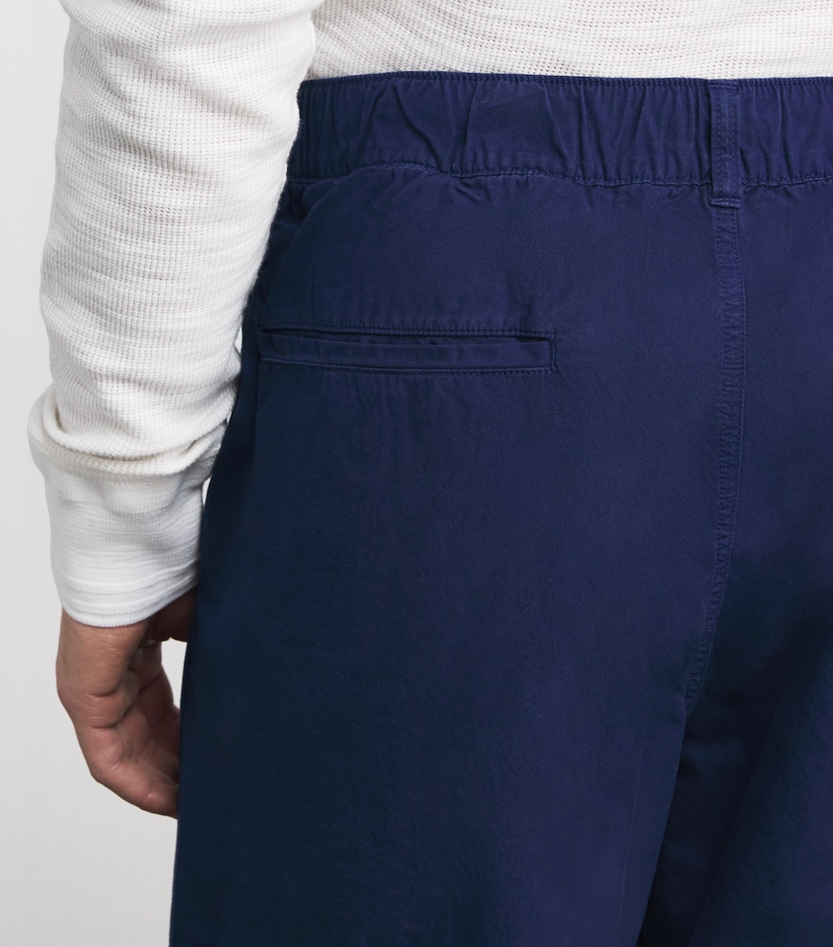 Stretch-Cotton Twill Prepster Trousers SPRING NAVY Image 6