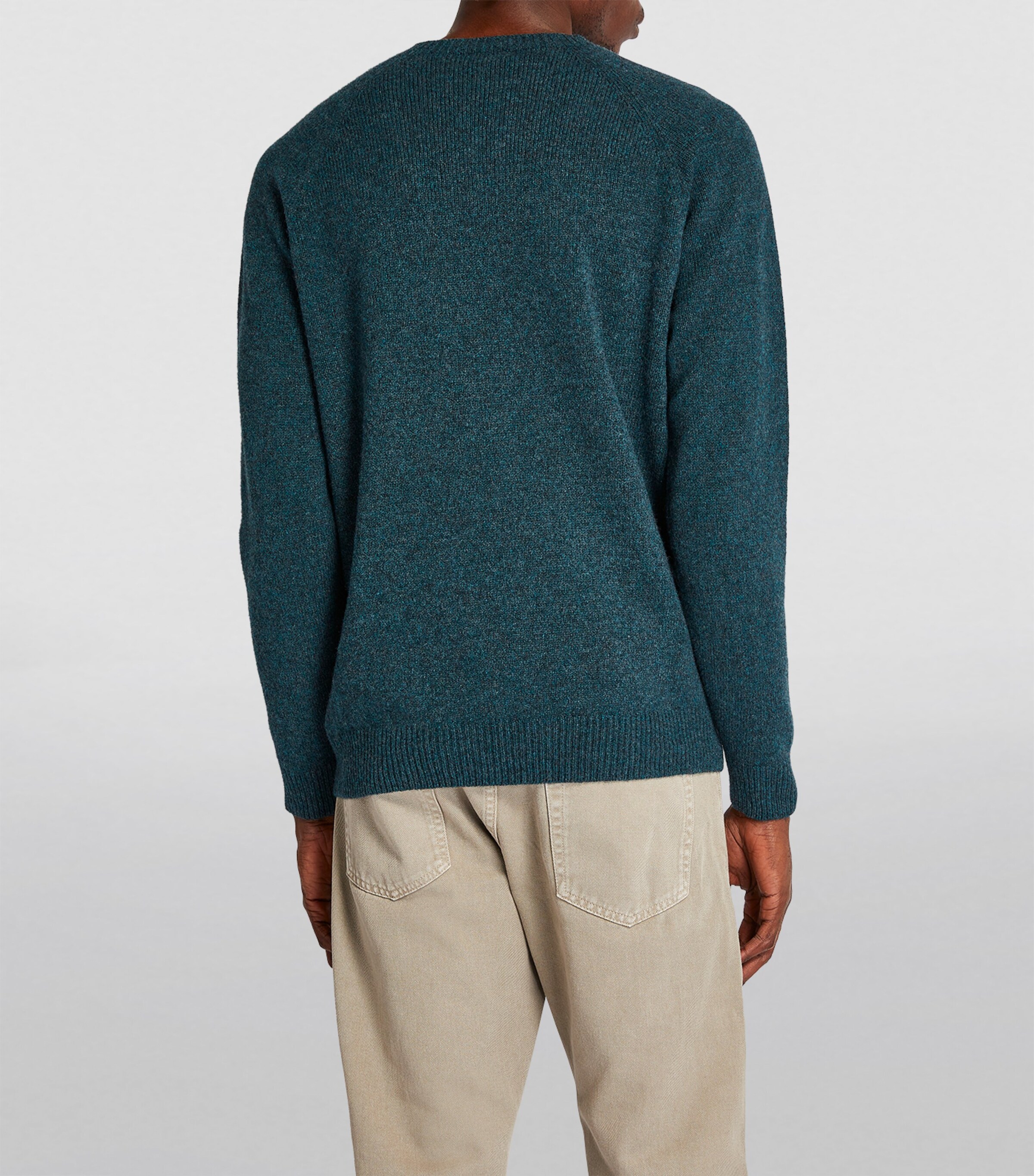 Lambswool Sweater PEACOCK Image 4