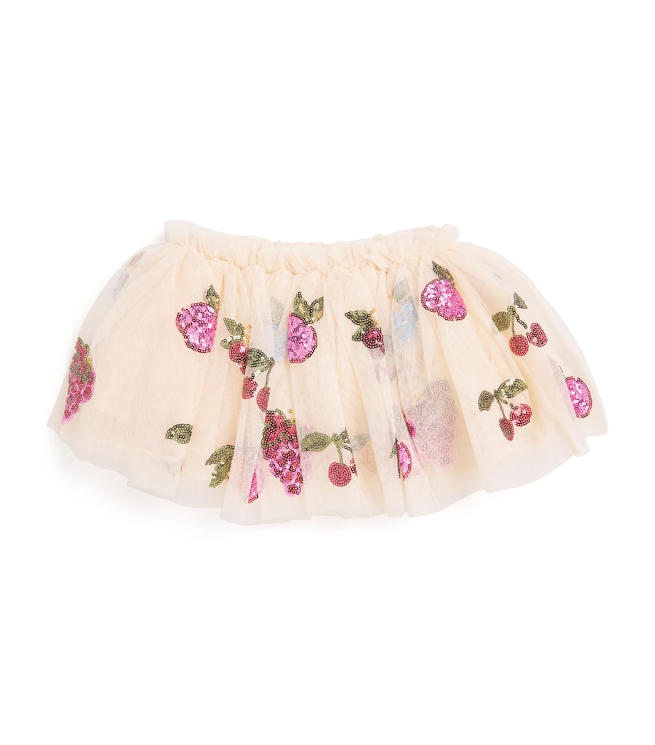 Frilled Sequin-Detail Skirt (12 Months-4 Years) P30060 VITAMINS Image 1