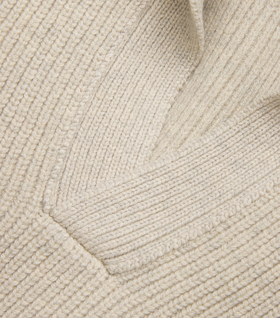 Open Collar Nash Sweater NATURAL Image 5