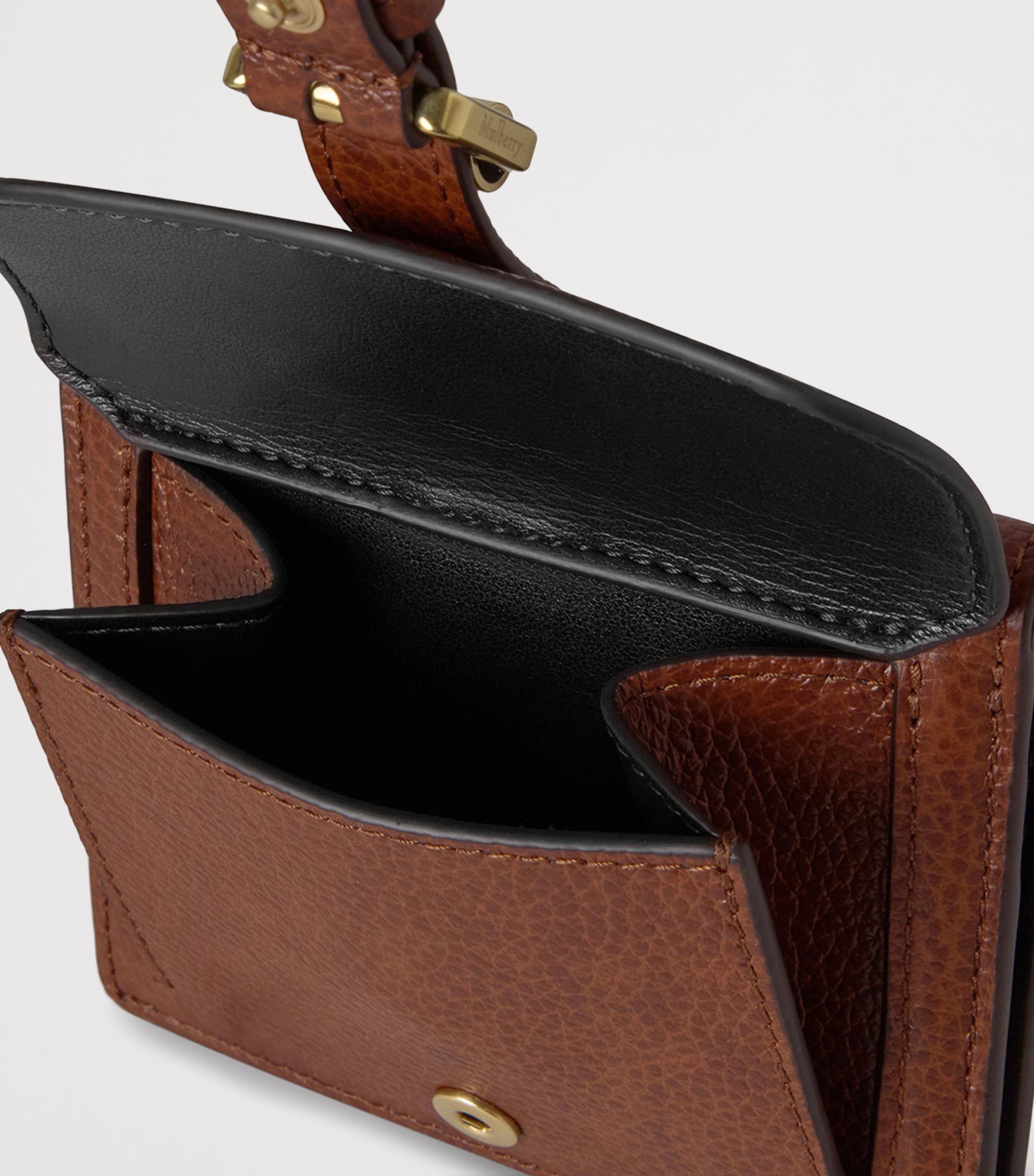 Leather Roxanne Wallet OAK Image 3