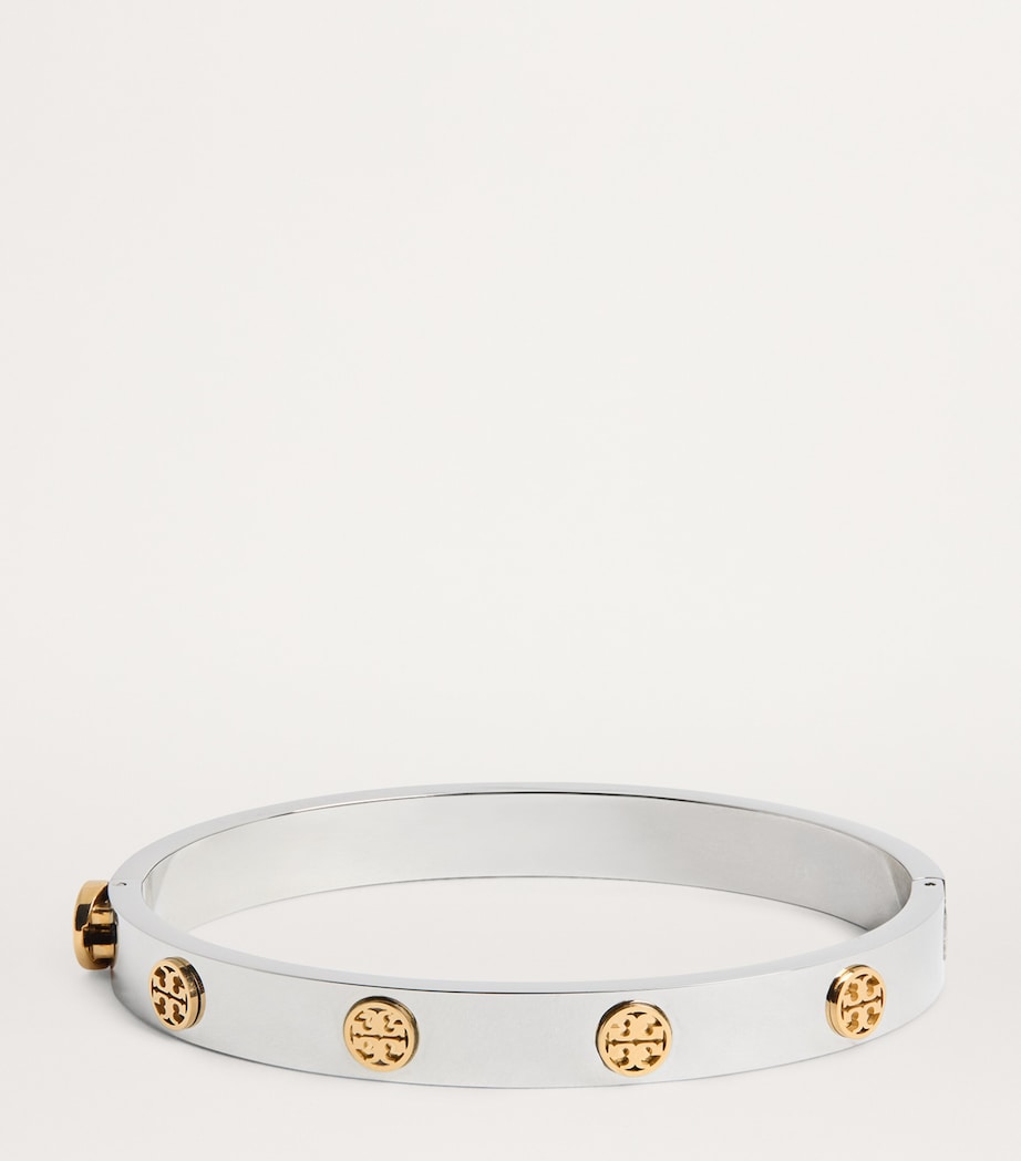 Miller Stud Hinge Bangle TORY SLVR / TORY GLD Image 3