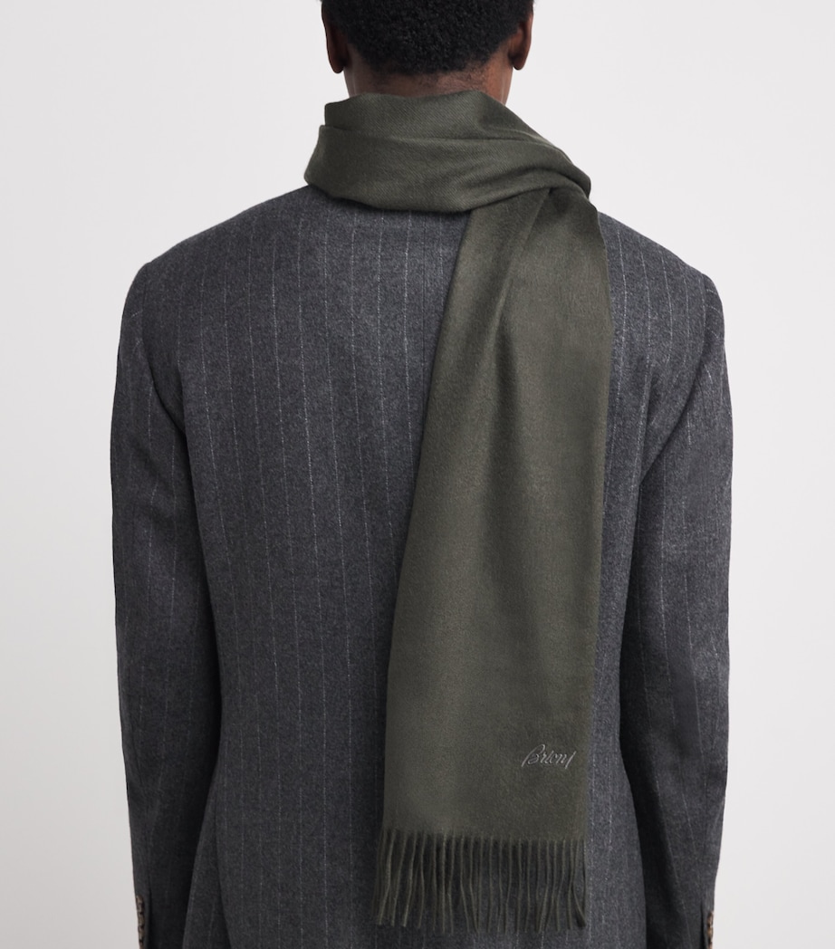 Cashmere Fringed Scarf 3400 Image 3