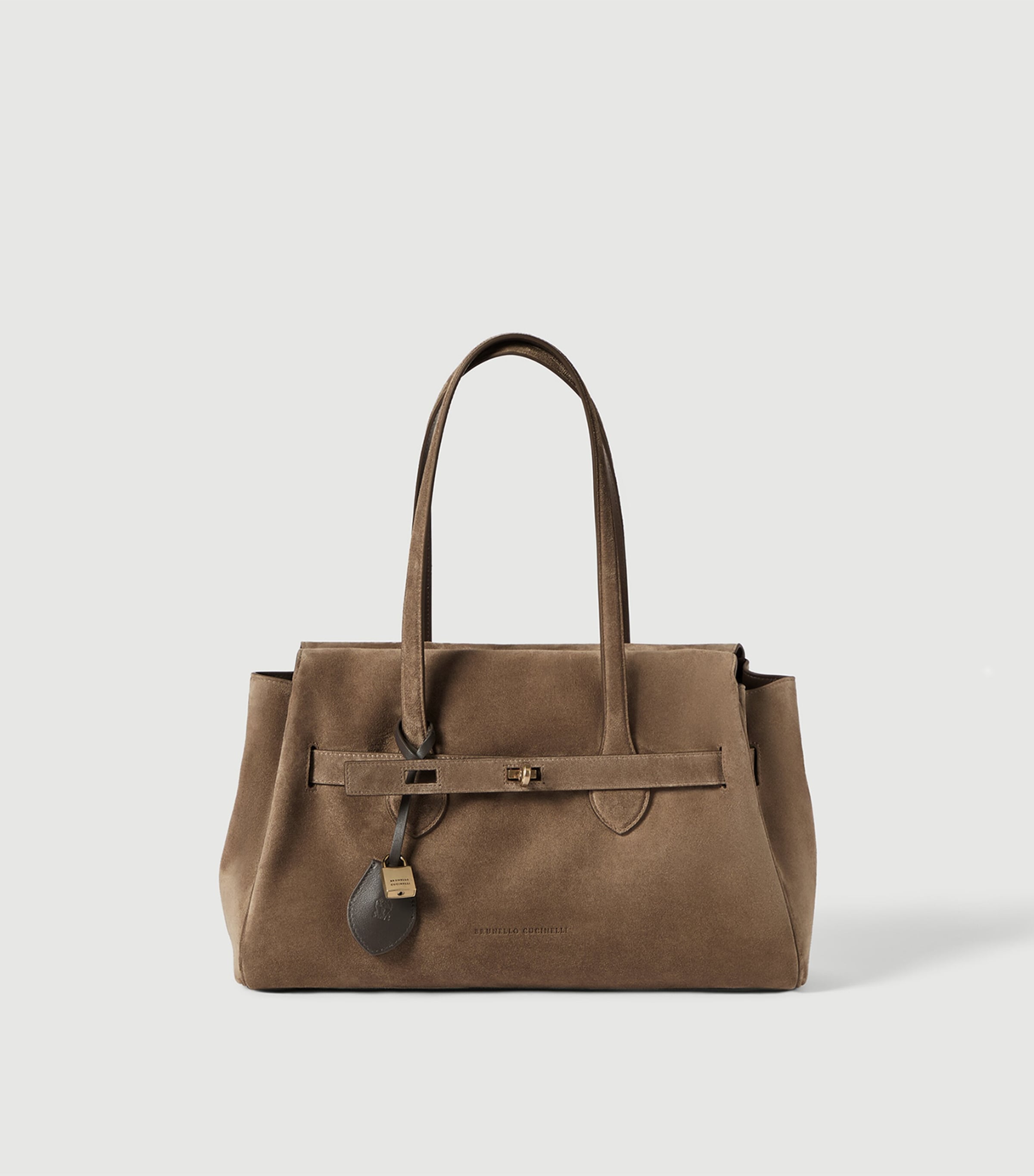 Brunello Cucinelli Suede Explorer Shoulder Bag Image 5