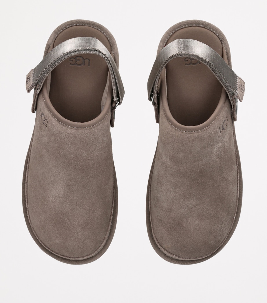 Suede Goldencoast Clogs II TAUPE Image 4