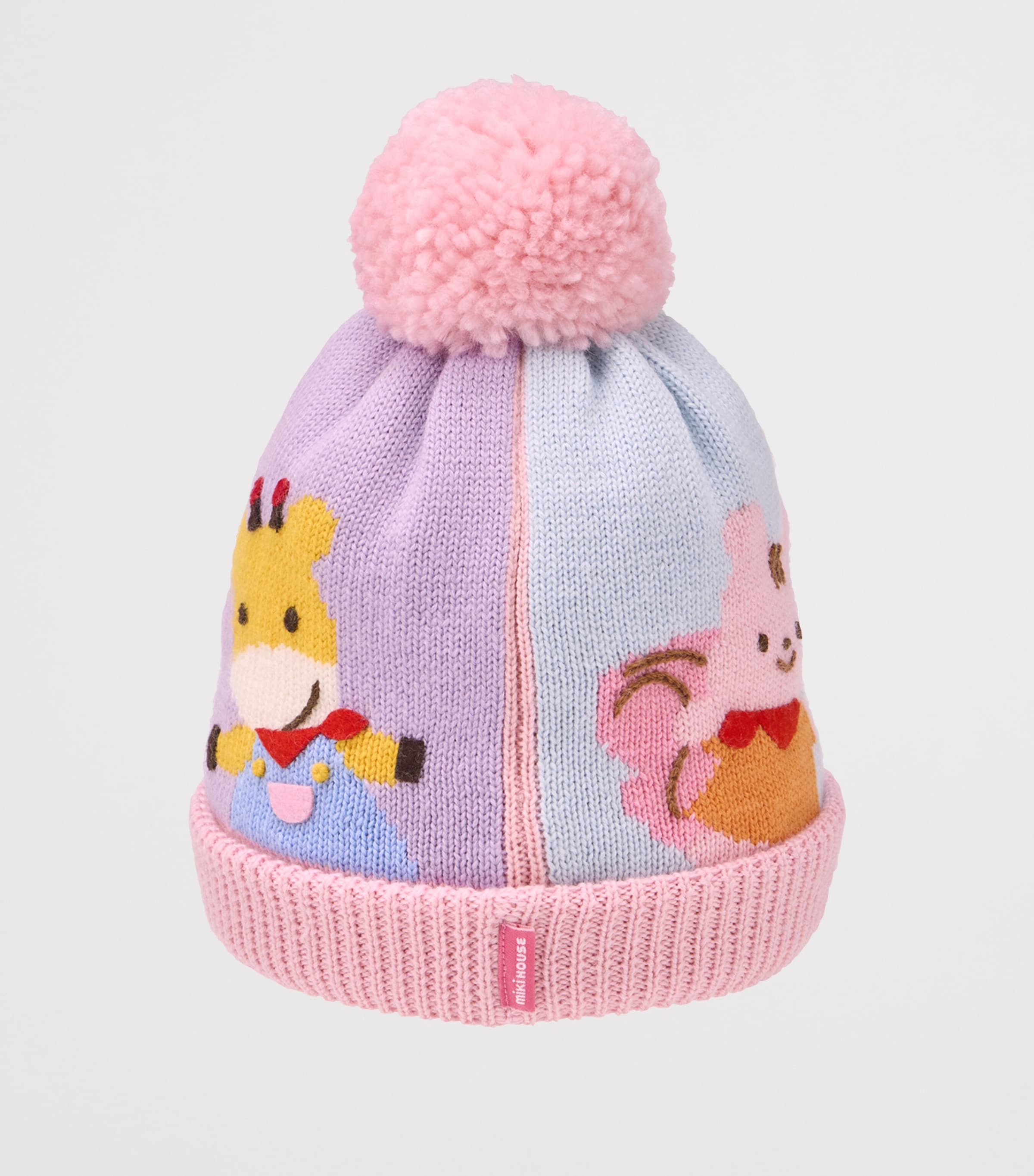 Pom-Pom Rabbit Beanie Hat 8 Image 4