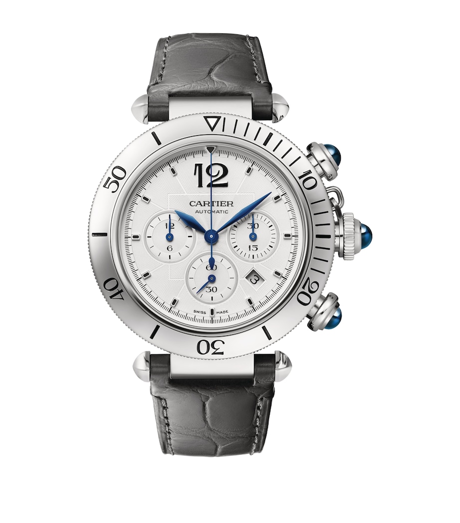 Cartier Stainless Steel Pasha de Cartier Watch 41mm Steel Image 2