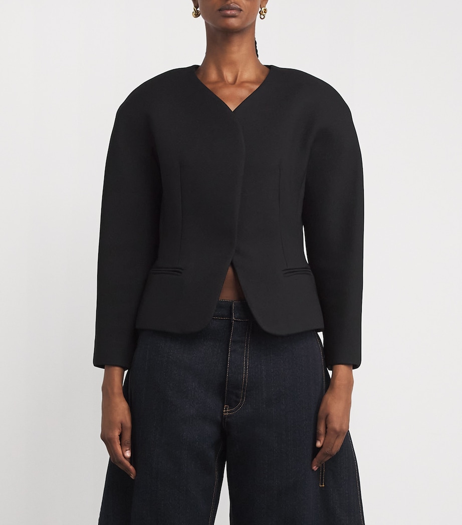 Mini Ovalo Jacket 990 BLACK Image 3