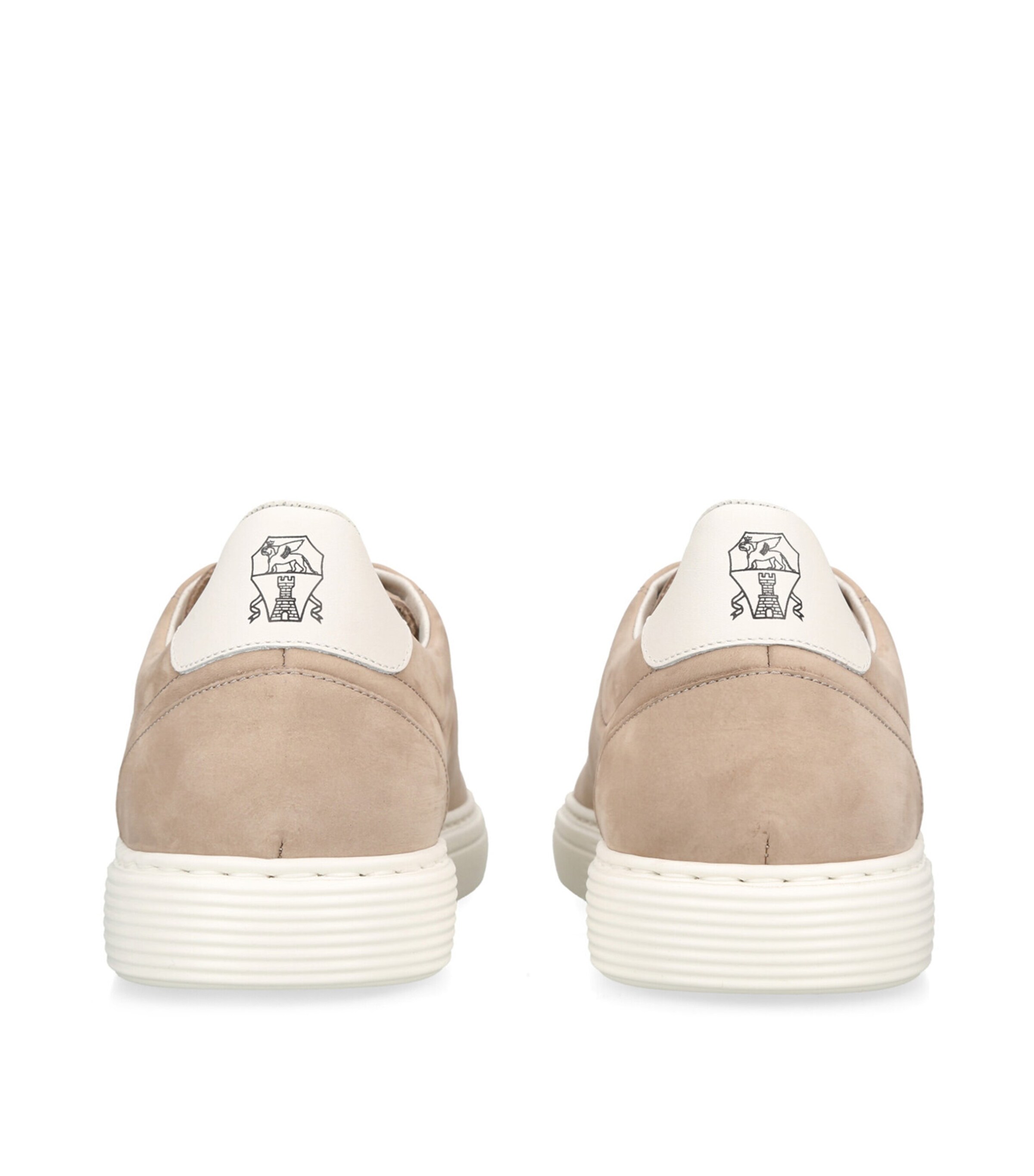 Brunello Cucinelli Suede Tennis Sneakers Taupe Image 2