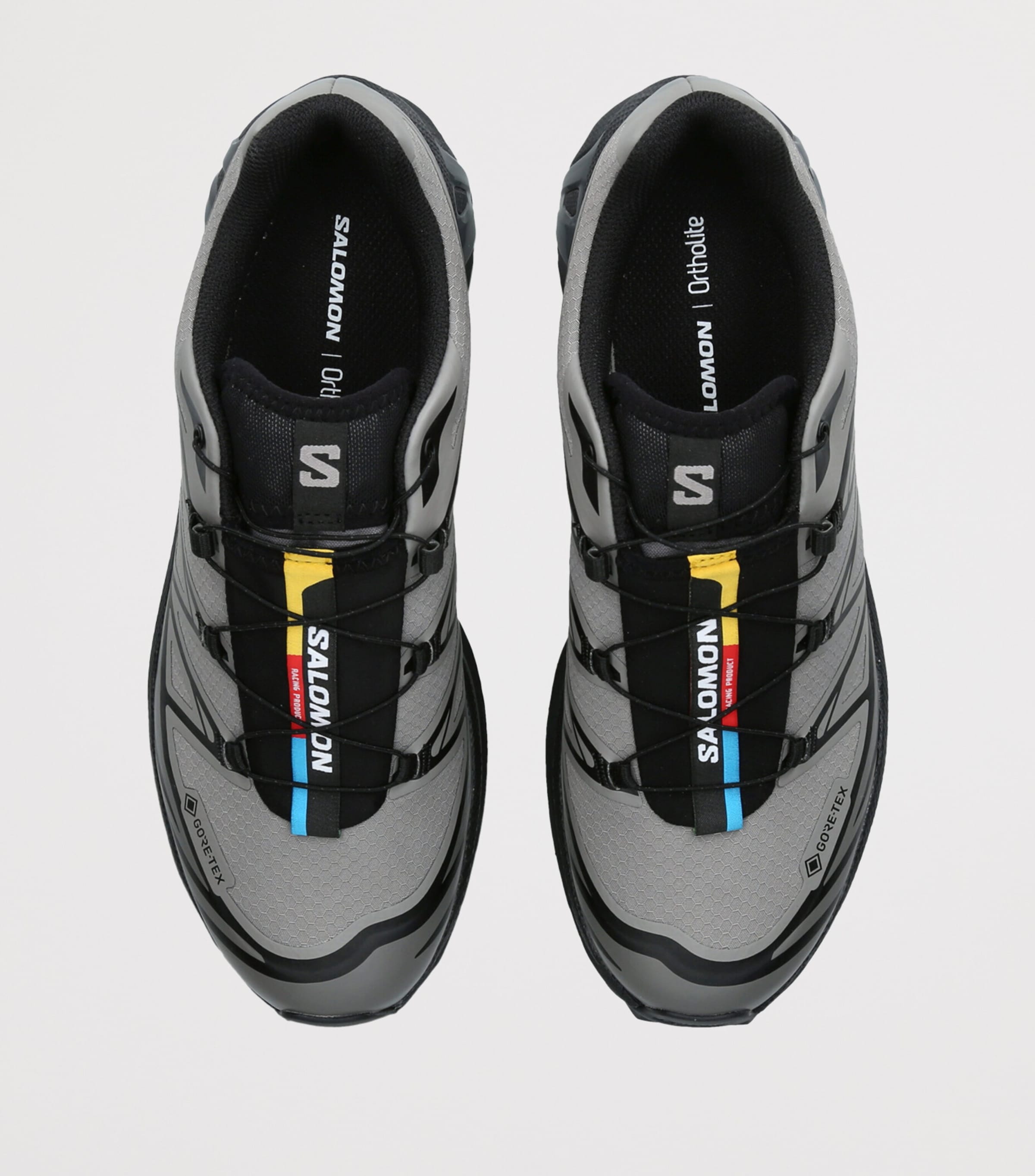 Salomon Mens XT-6 Gore-Tex Sneakers Grey/dark Image 4