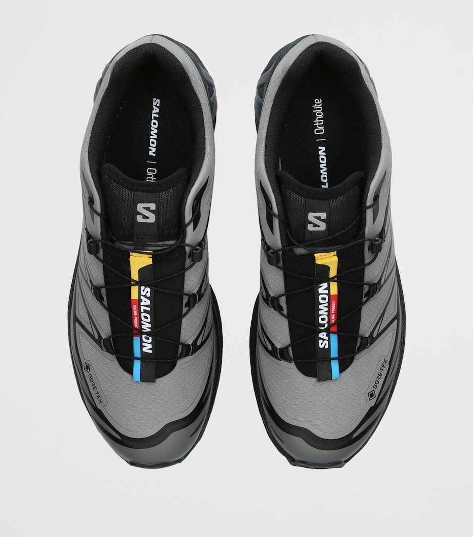 Salomon Mens XT-6 Gore-Tex Sneakers Grey/dark Image 4