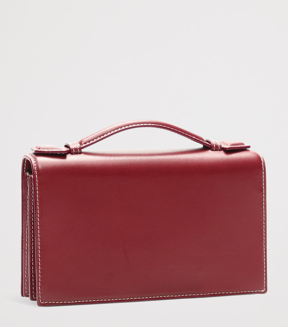 Schiaparelli Face Anatomy Clutch Bag Red Image 3