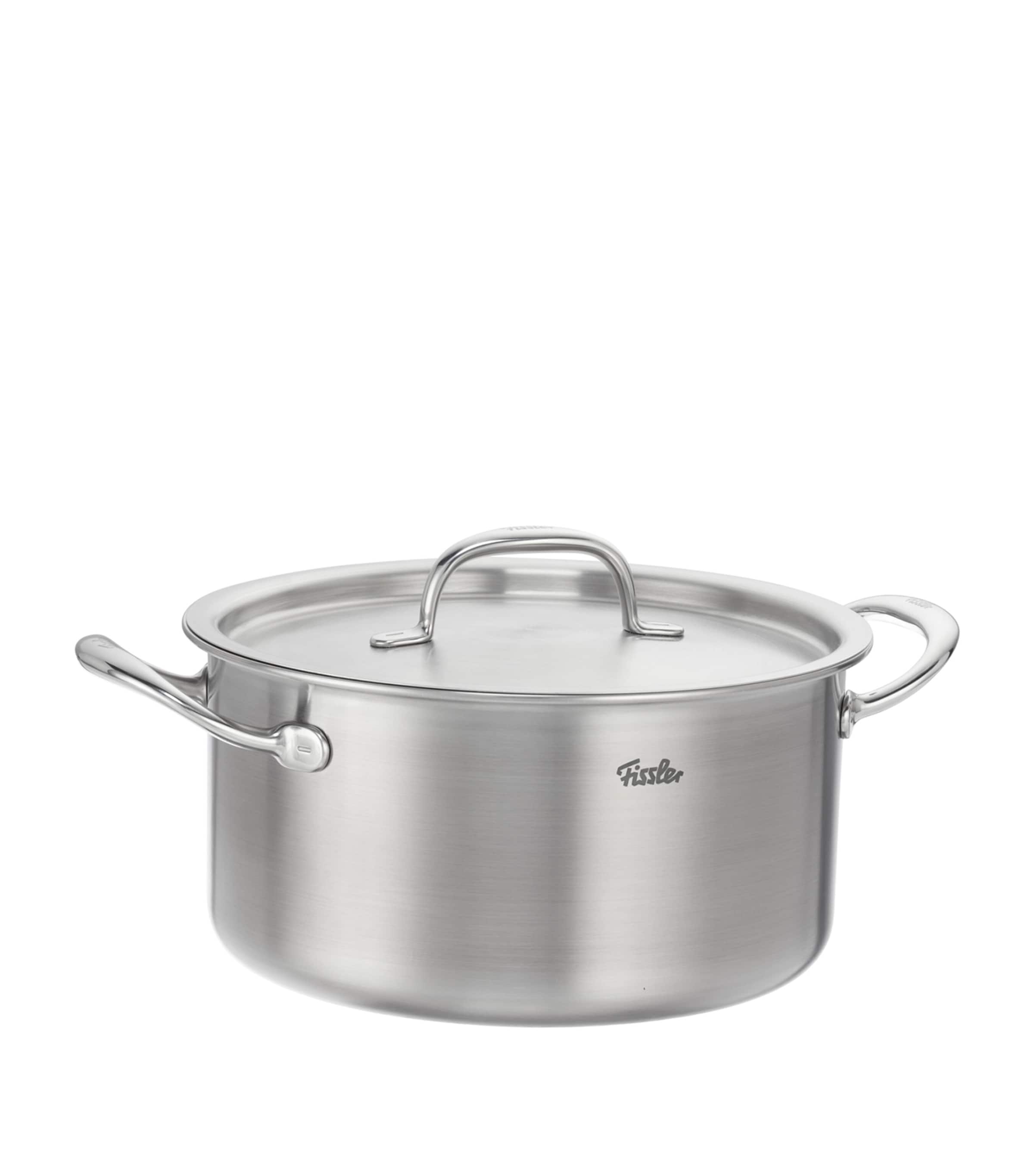 Stainless Steel M5 Pro-Ply Stew Pot (24cm) GREY Image 2