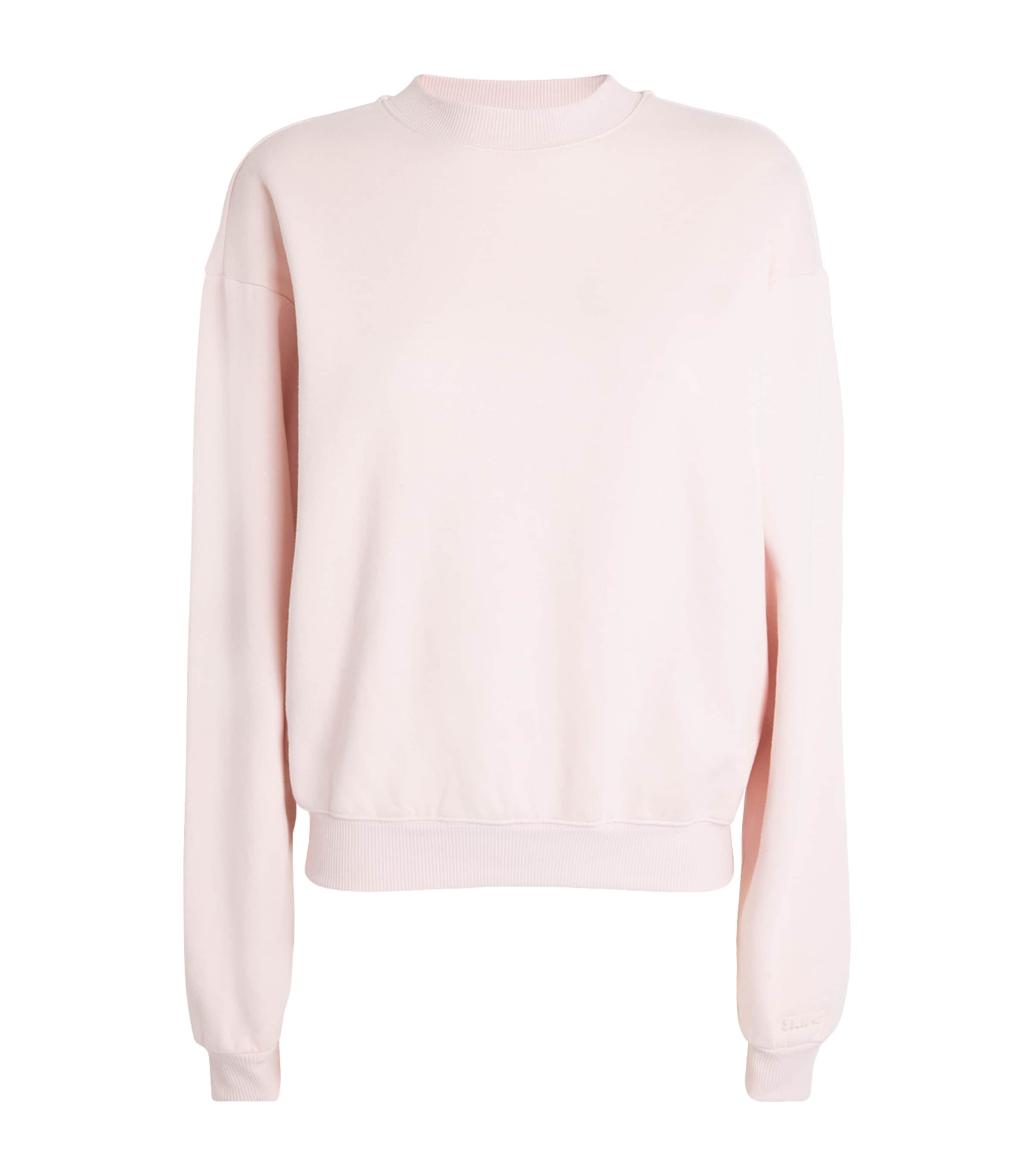COTTON FLEECE CLASSIC CREWNECK | BARELY PINK