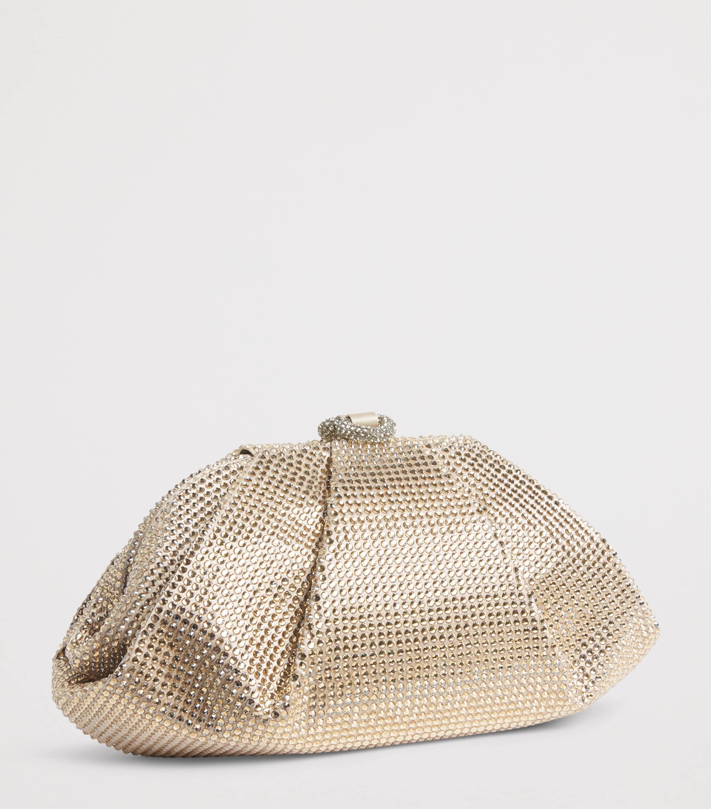 Judith Leiber Crystal Gemma Clutch Bag Champagne Prosecco Image 3