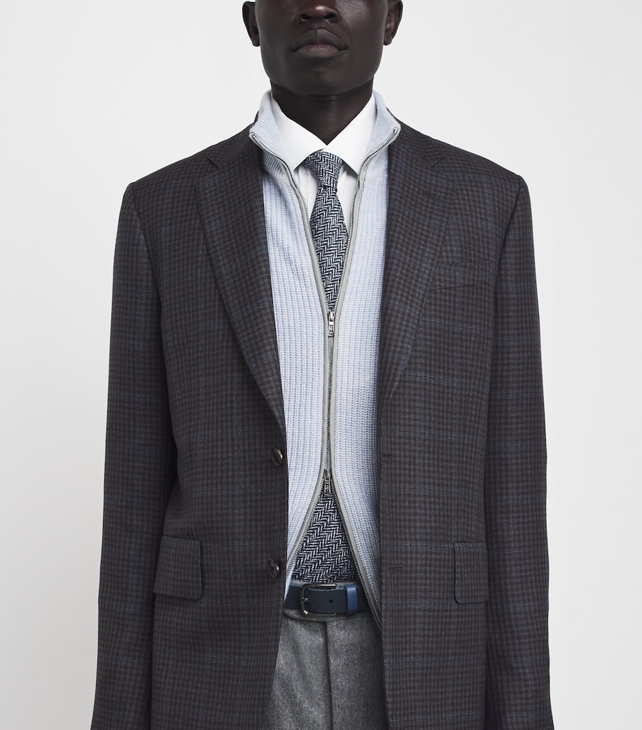 Silk Chevron Tie FB066 Image 2