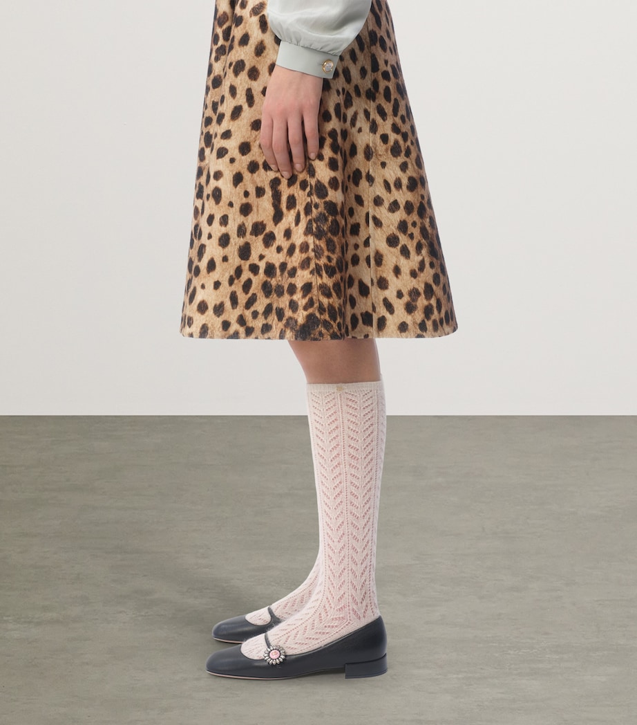 Wool Printed Mini Skirt AN2 Image 3