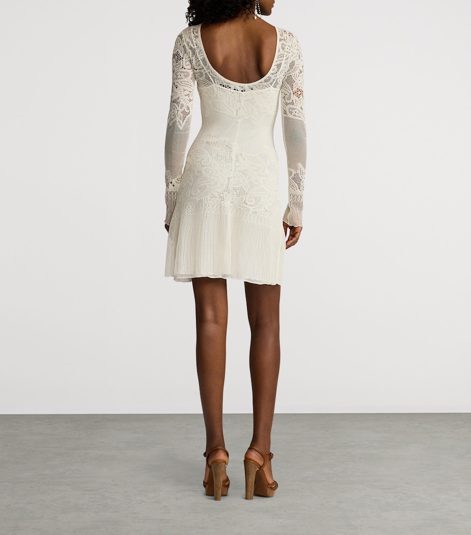 Mulberry Silk Mini Dress LUX CREAM Image 7
