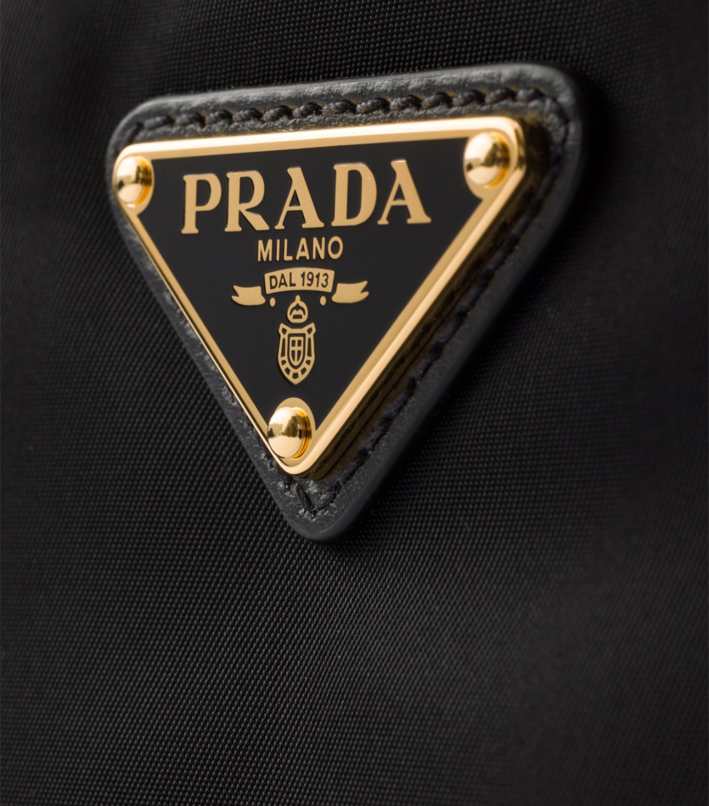 Prada Small Re-Nylon and Leather Explore Shoulder Bag Black Image 5