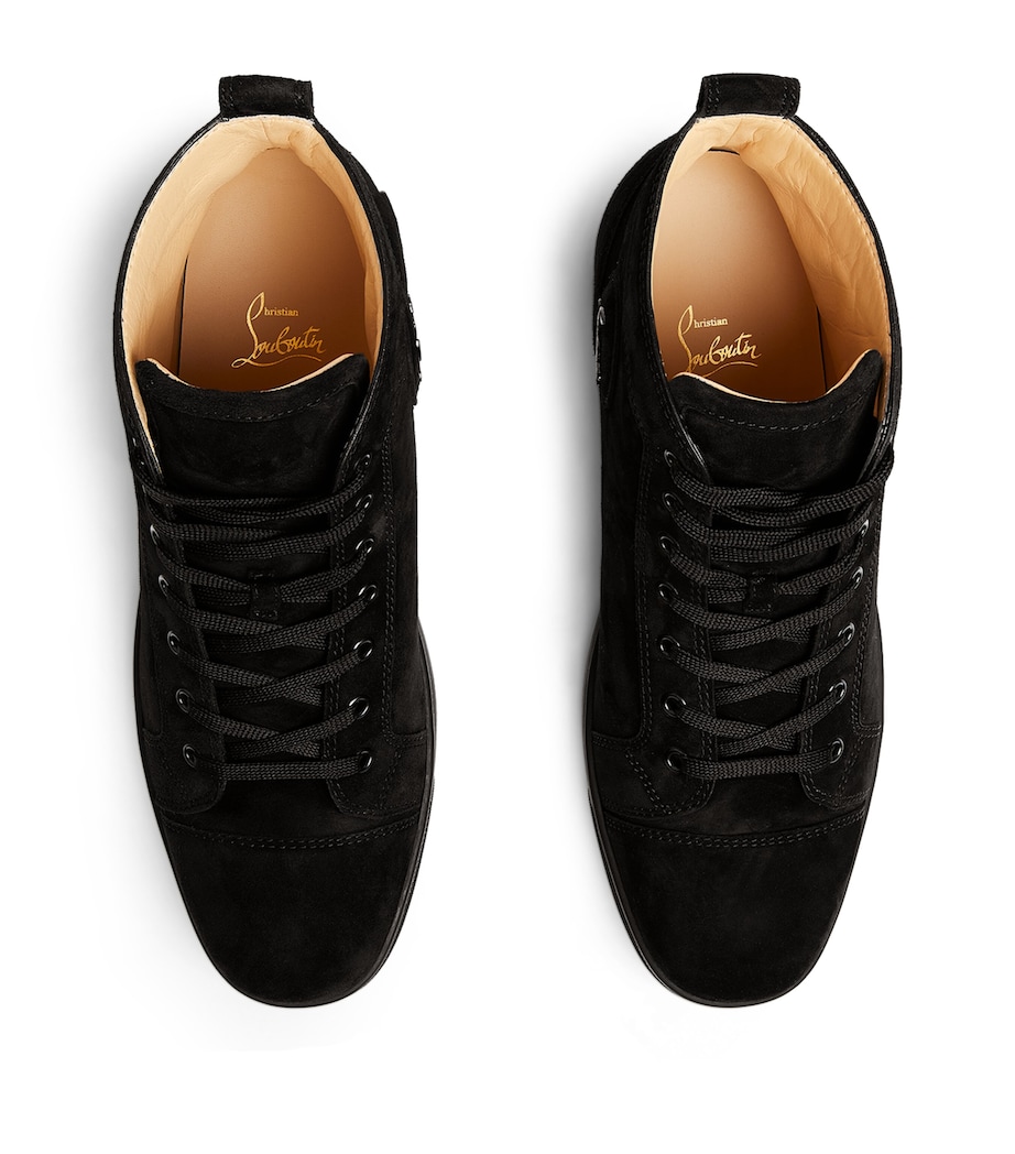 Louis Orlato Suede High-Top Sneakers B049 Image 3