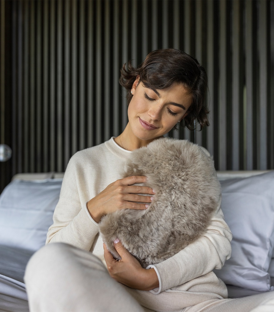 Weich Calmo Hot Water Bottle (1.8L) Taupe Image 3