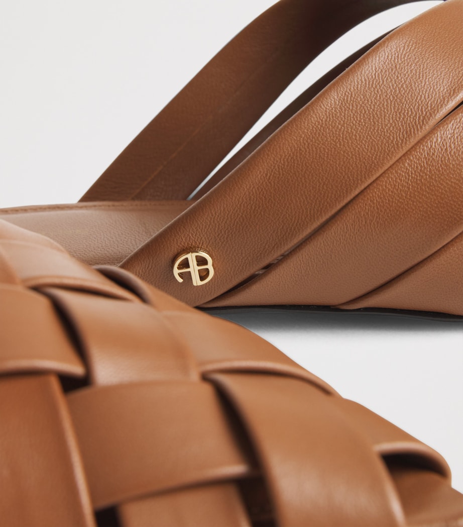 Leather Eve Flats BROWN Image 7