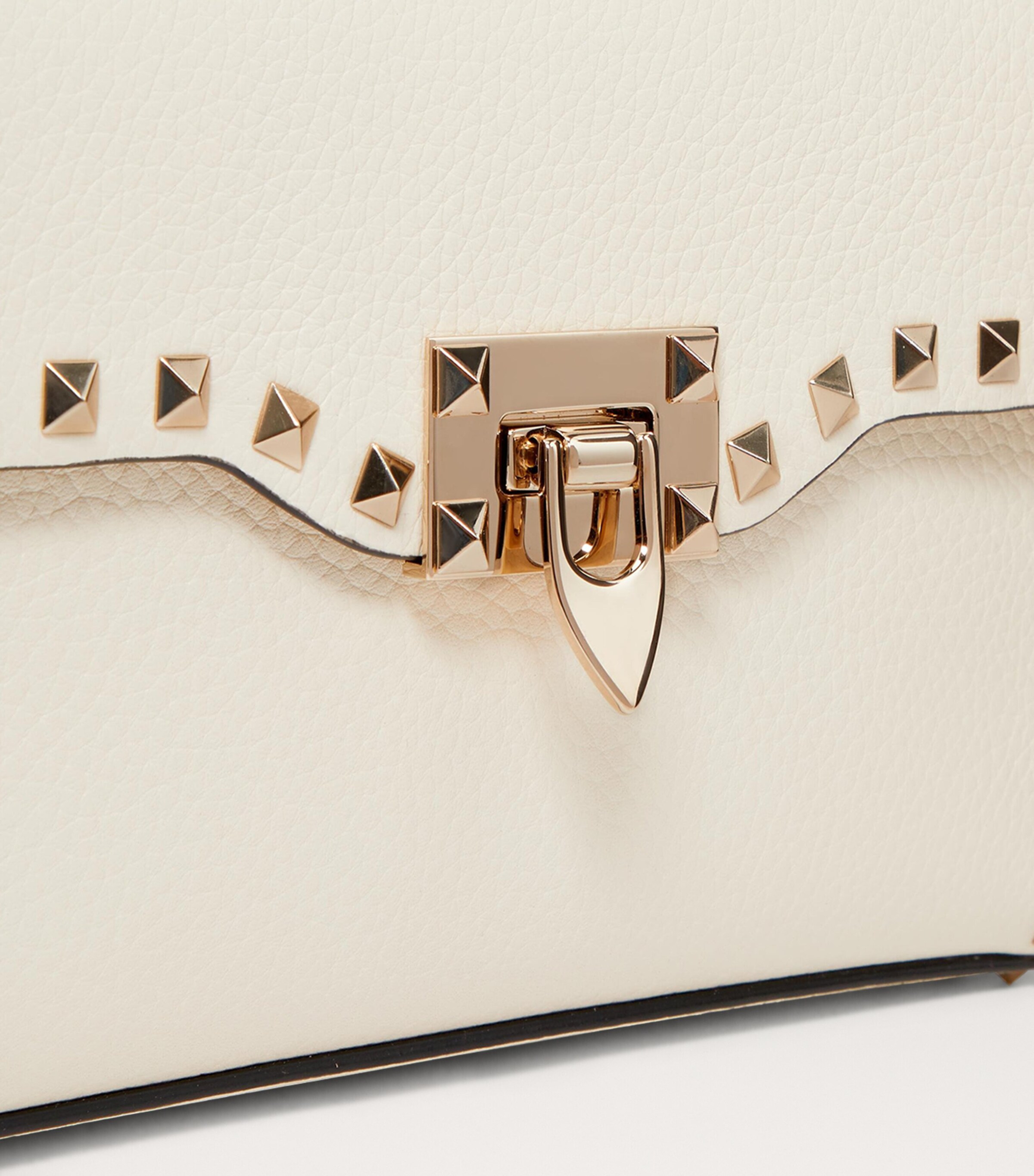 Small Leather Rockstud Cross-Body Bag I16 Image 8