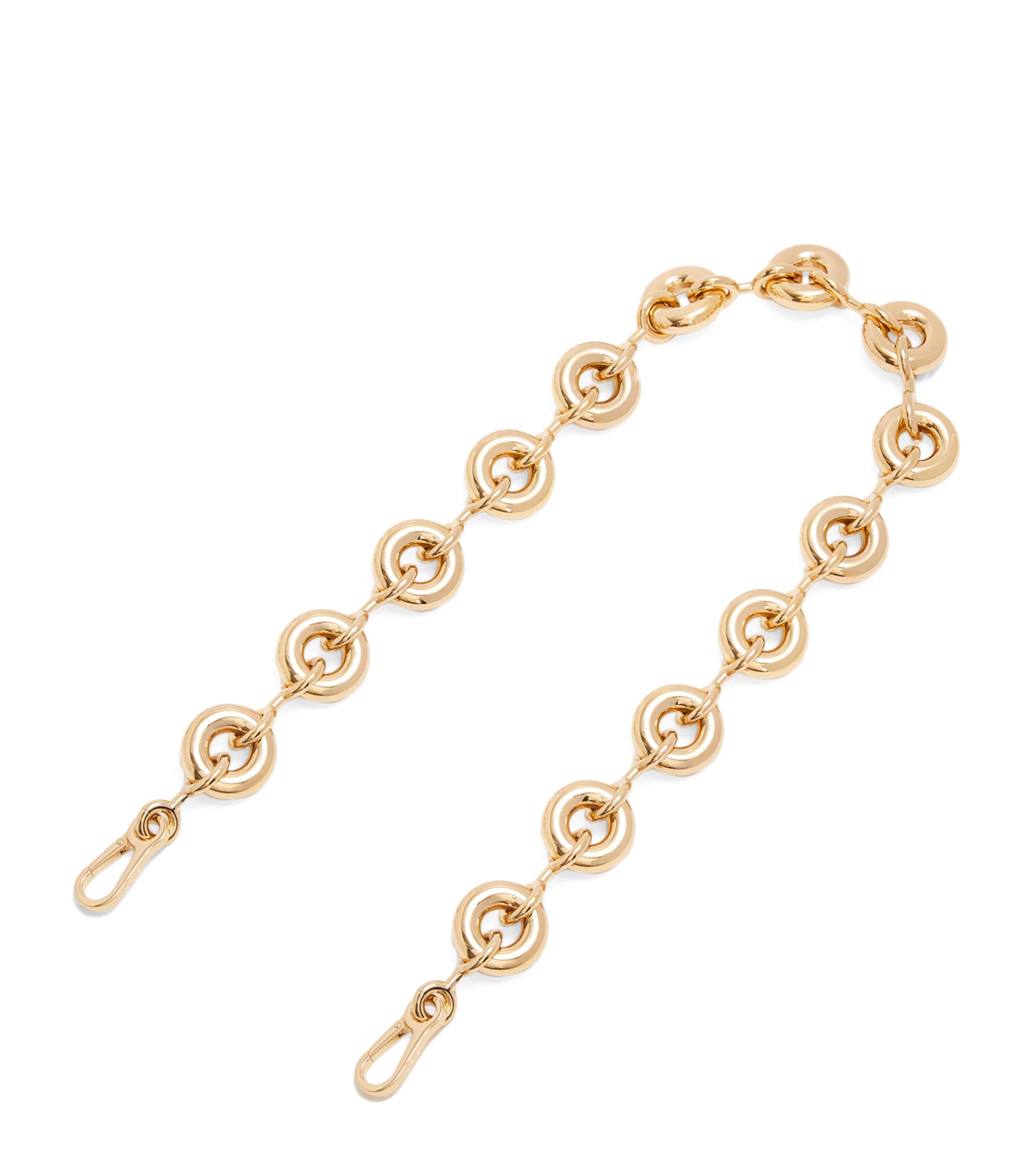 Loewe Donut Chain Bag Strap In Gold