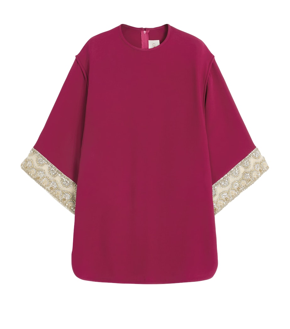 Silk Embroidered Kaftan Top RAL Image 1