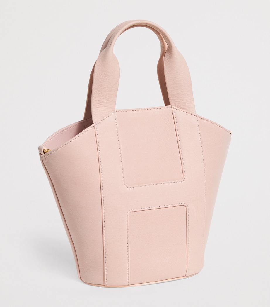 Grab Suede Tote Bag PINK Image 3