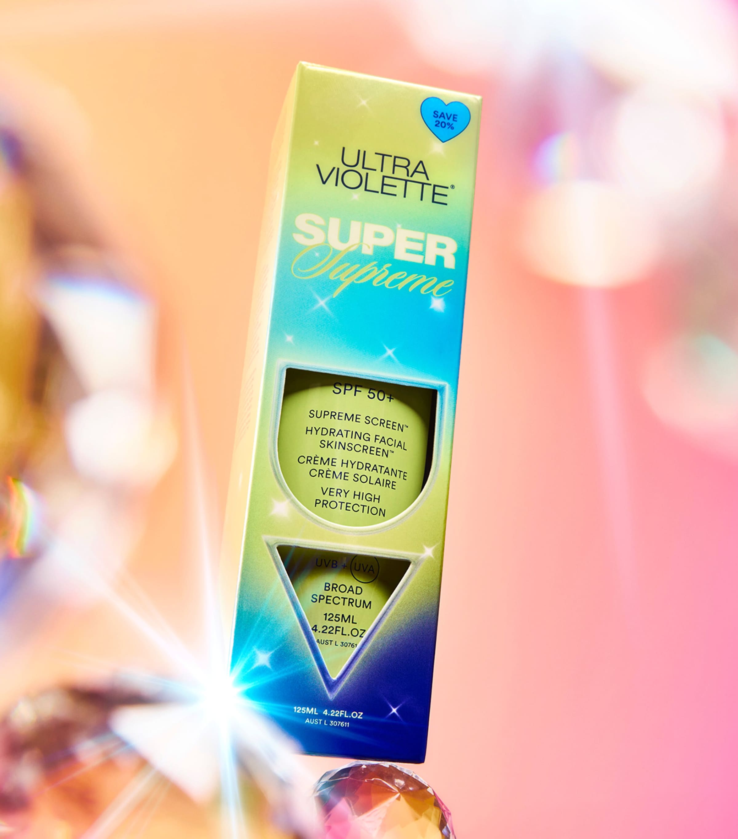 Ultra Violette Super Supreme Screen Hydrating Facial Skin Screen (125ml) Image 3