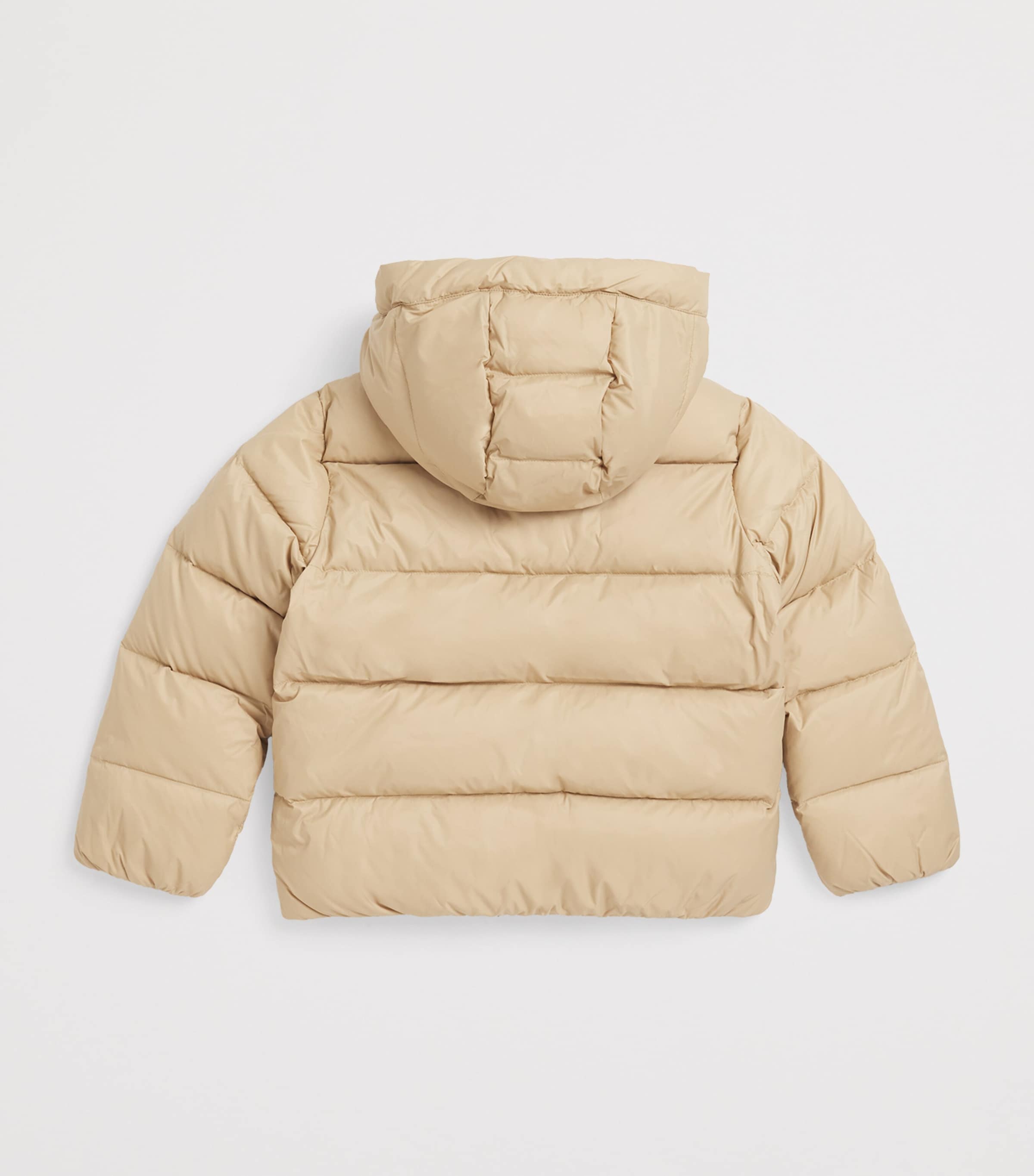 Ralph Lauren Kids Logo Puffer Jacket (7-14 Years) Khaki Image 2