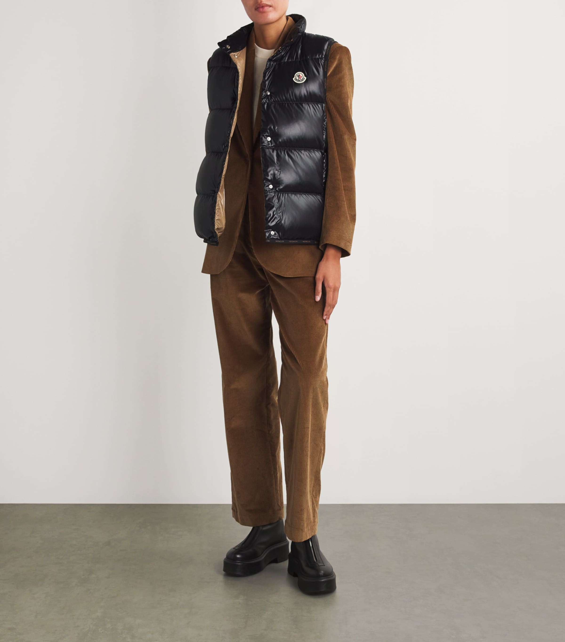 Moncler Down-Filled Badia Gilet | Harrods US