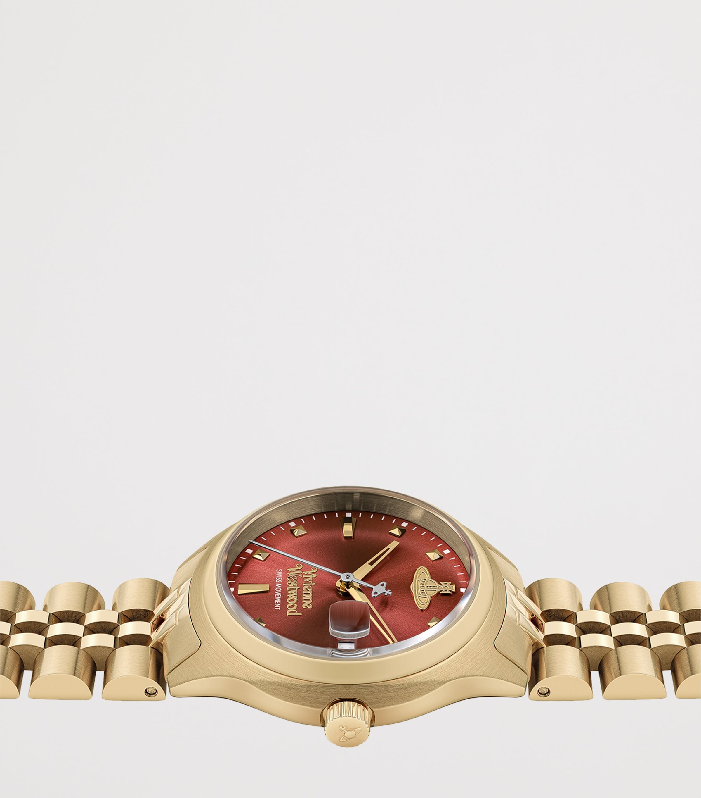 Stainless Steel Little Camberwell Watch 29mm GOLD RED Image 2