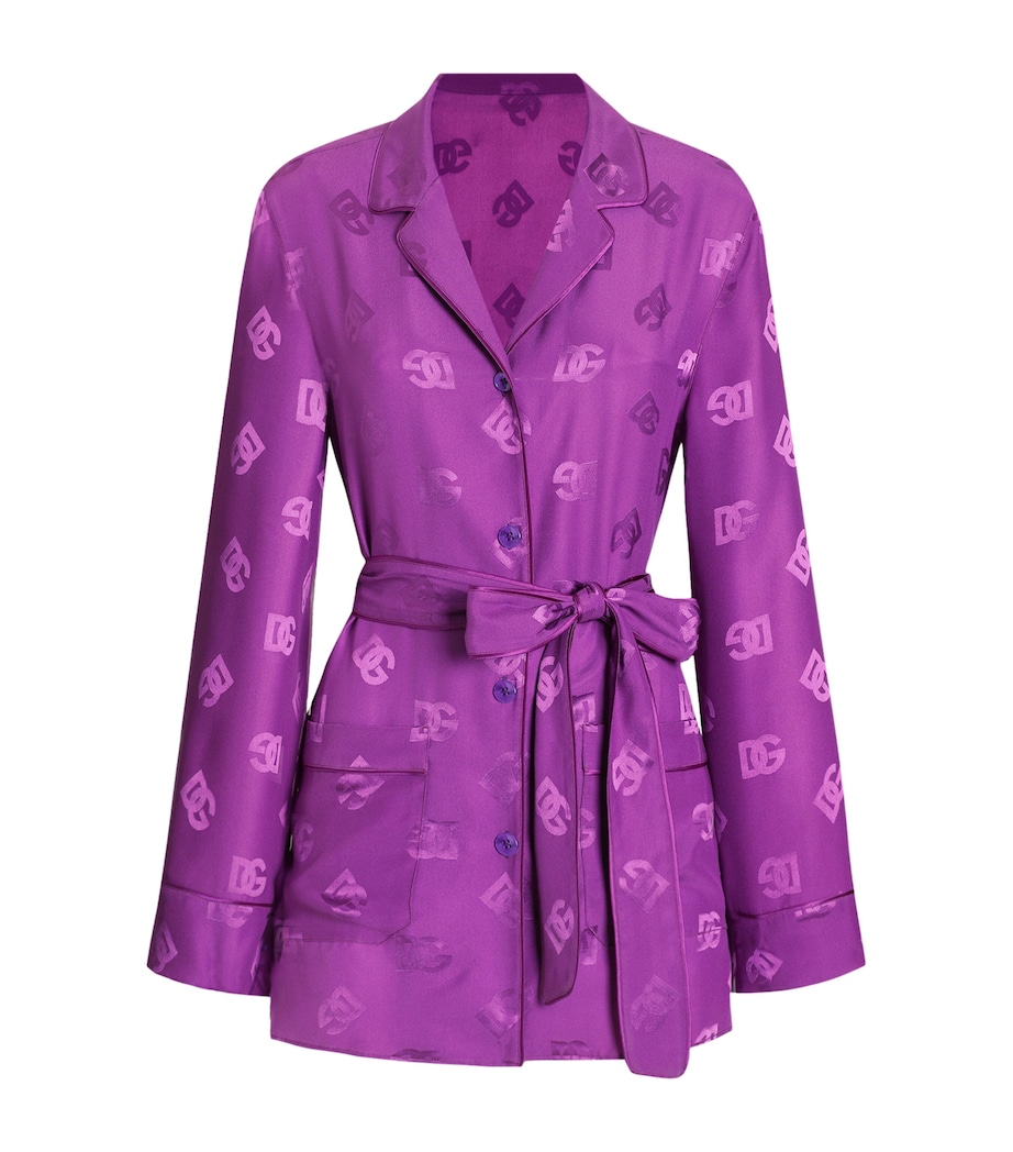 Silk DG Millennials Shirt F0571-PURPLE Image 1