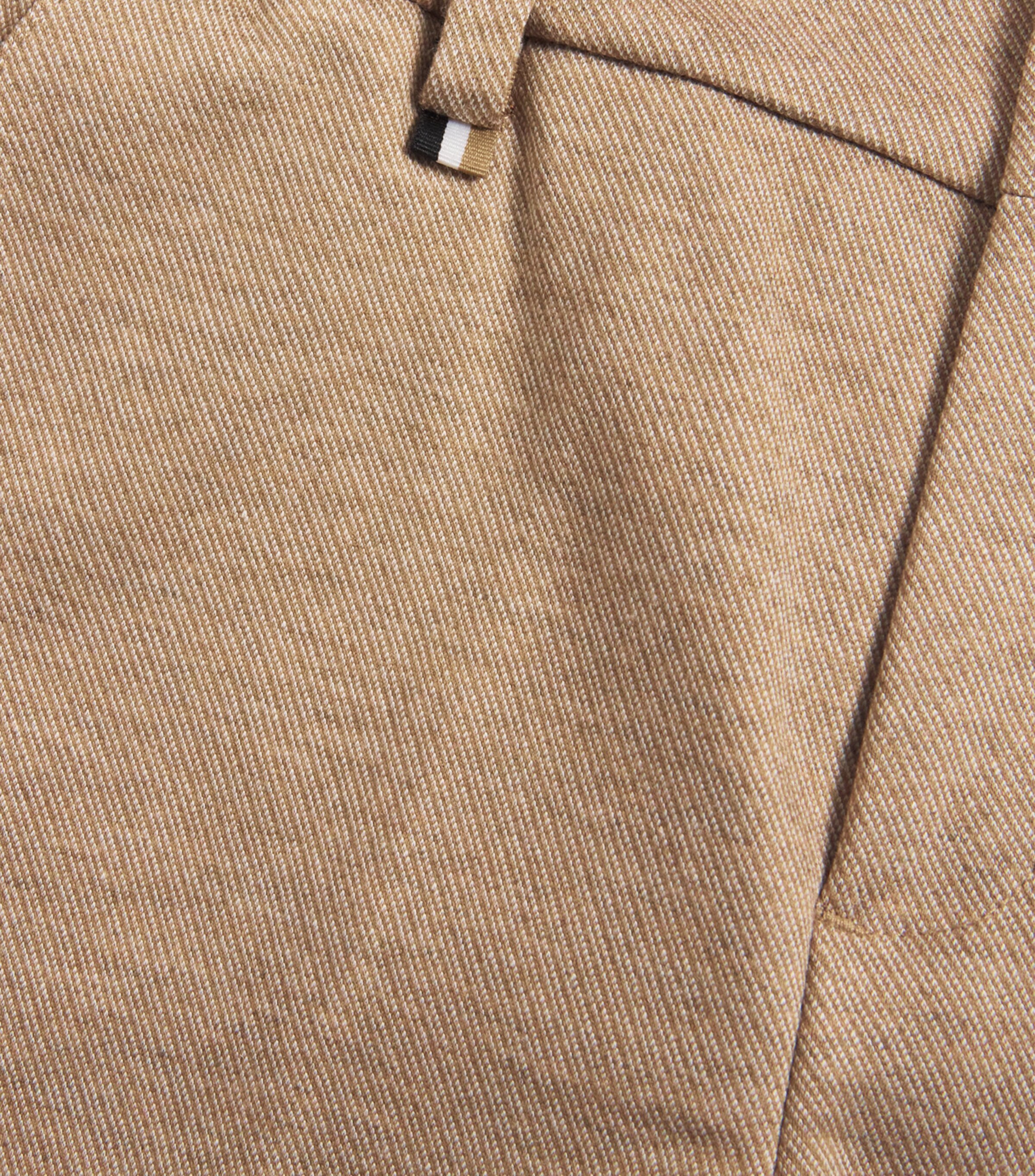 BOSS Kidswear Ceremony Shorts (4-16 Years) Stone Image 3