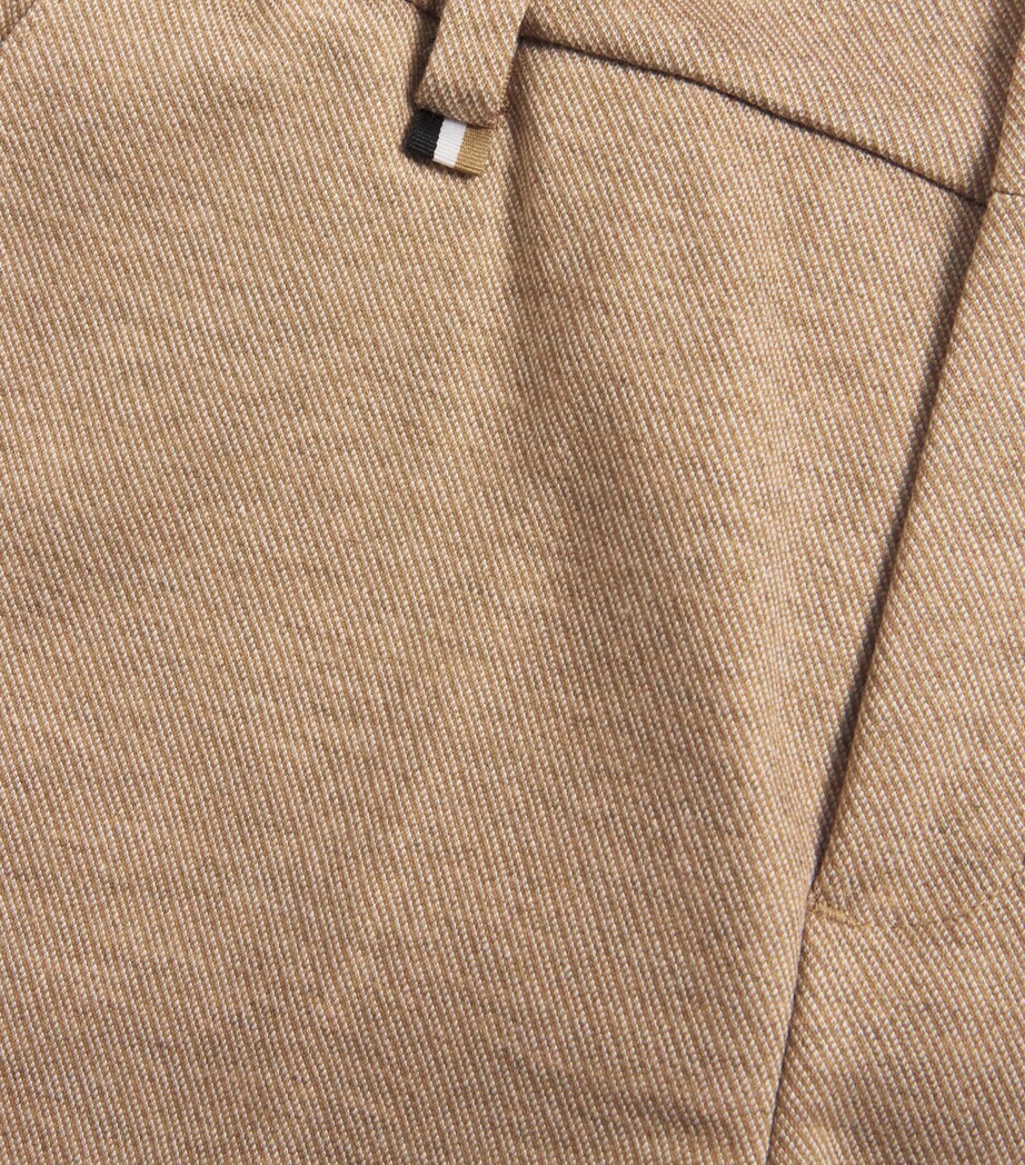 BOSS Kidswear Ceremony Shorts (4-16 Years) Stone Image 3