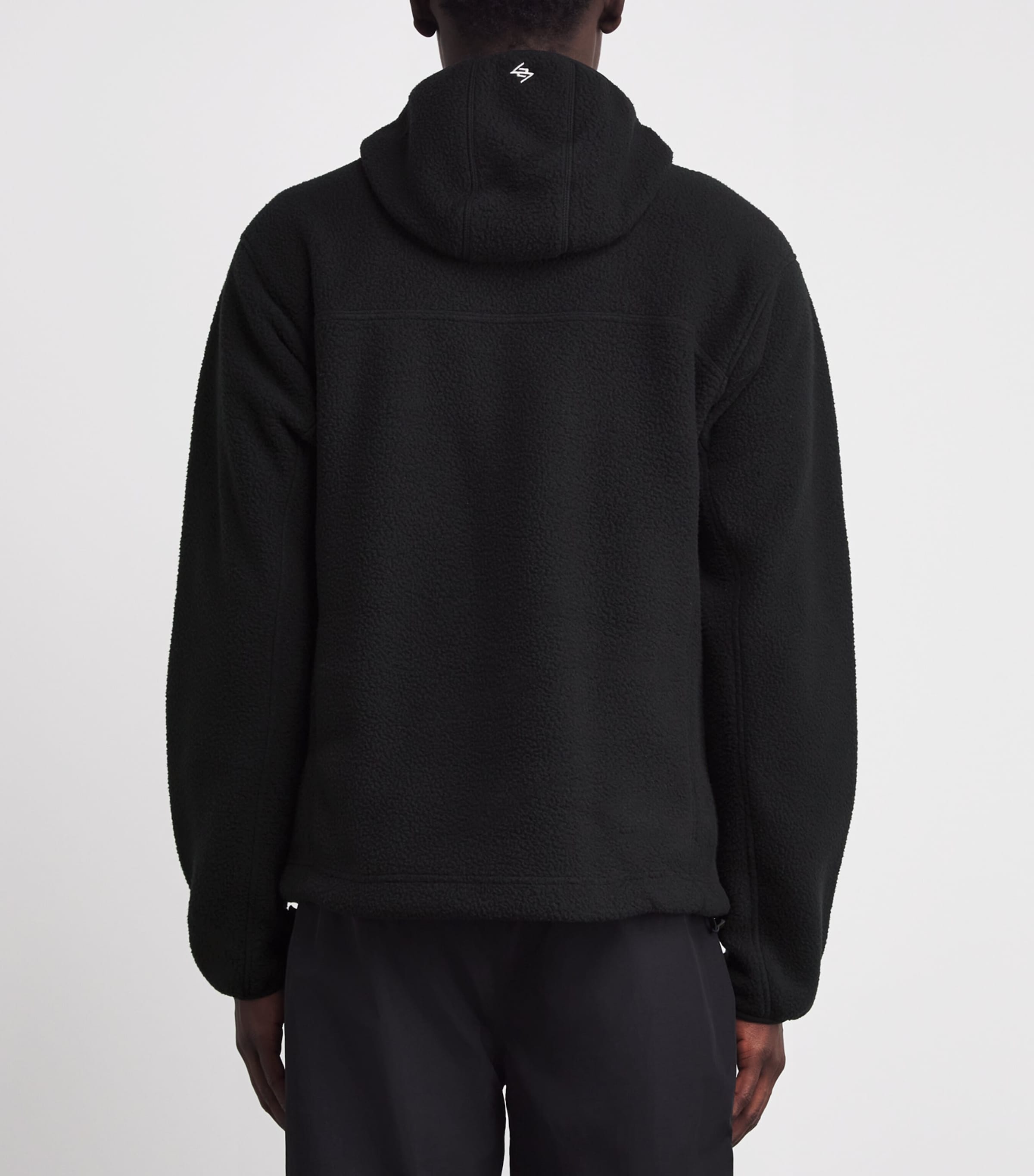 Ripstop Borg Fleece Jacket BLACK Image 4