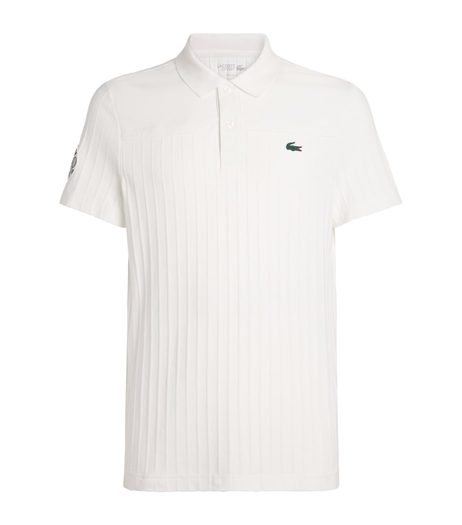 Tennis Performance Polo Shirt WHITE Image 1