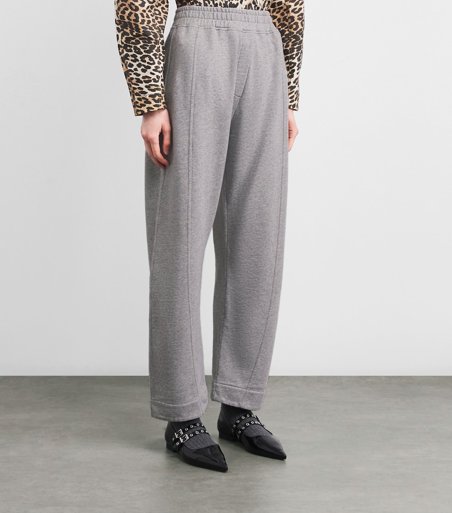 Organic Cotton Wide-Leg Sweatpants 920 PALOMA Image 3