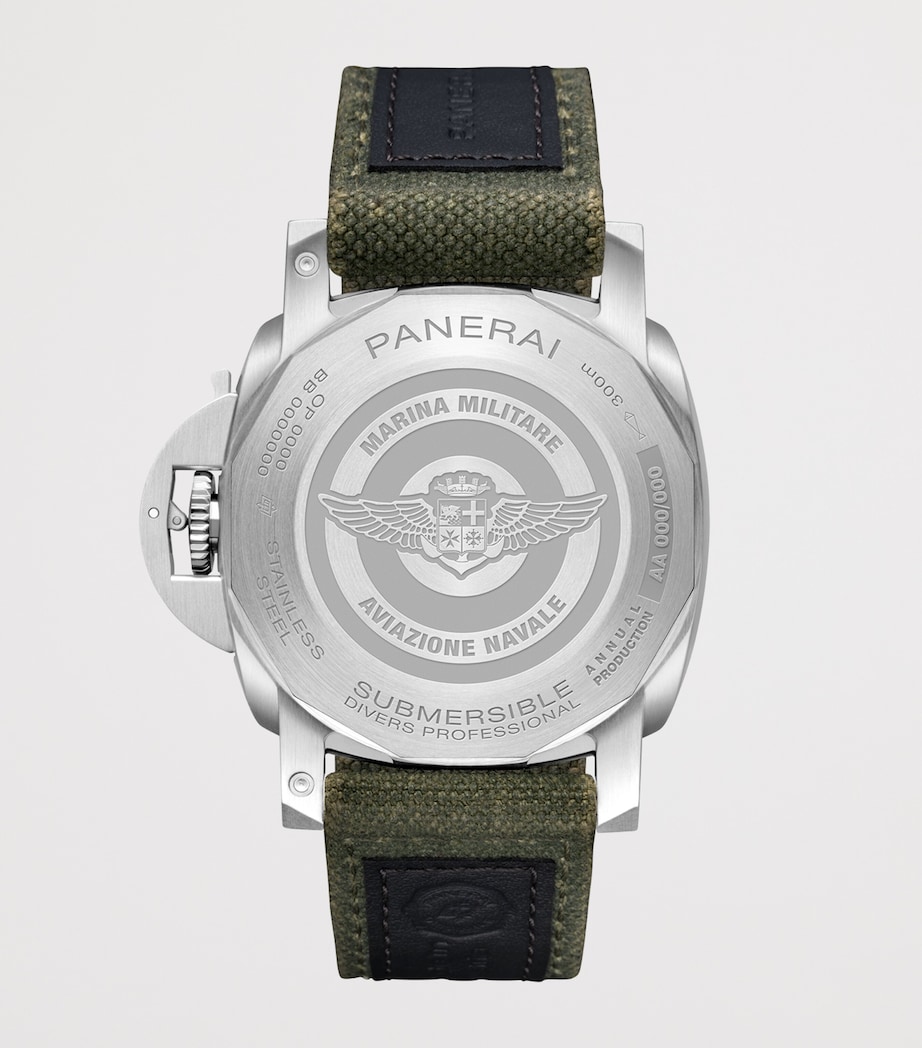 Stainless Steel Submersible Marina Militare Watch 44mm GREEN Image 2