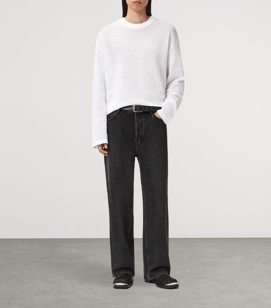 Organic Cotton Cove T-Shirt ASHEN WHITE Image 2