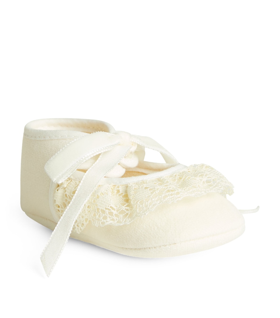 Lace-Detail Ceremony Booties 60 T2001 Image 1